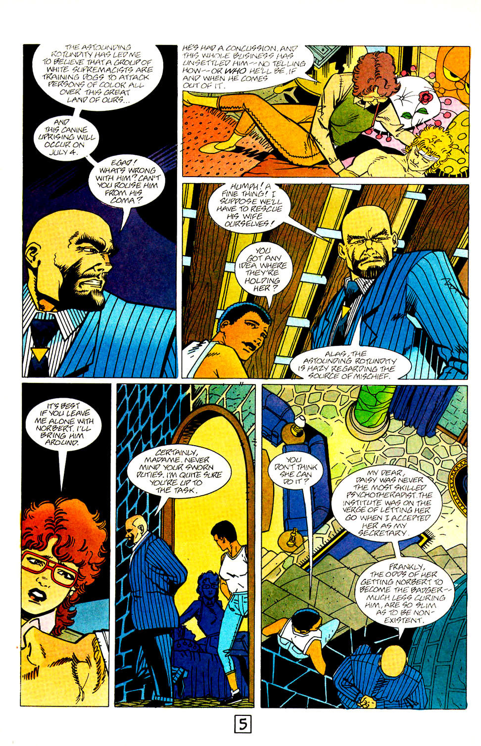 Read online Badger Goes Berserk! comic -  Issue #3 - 7