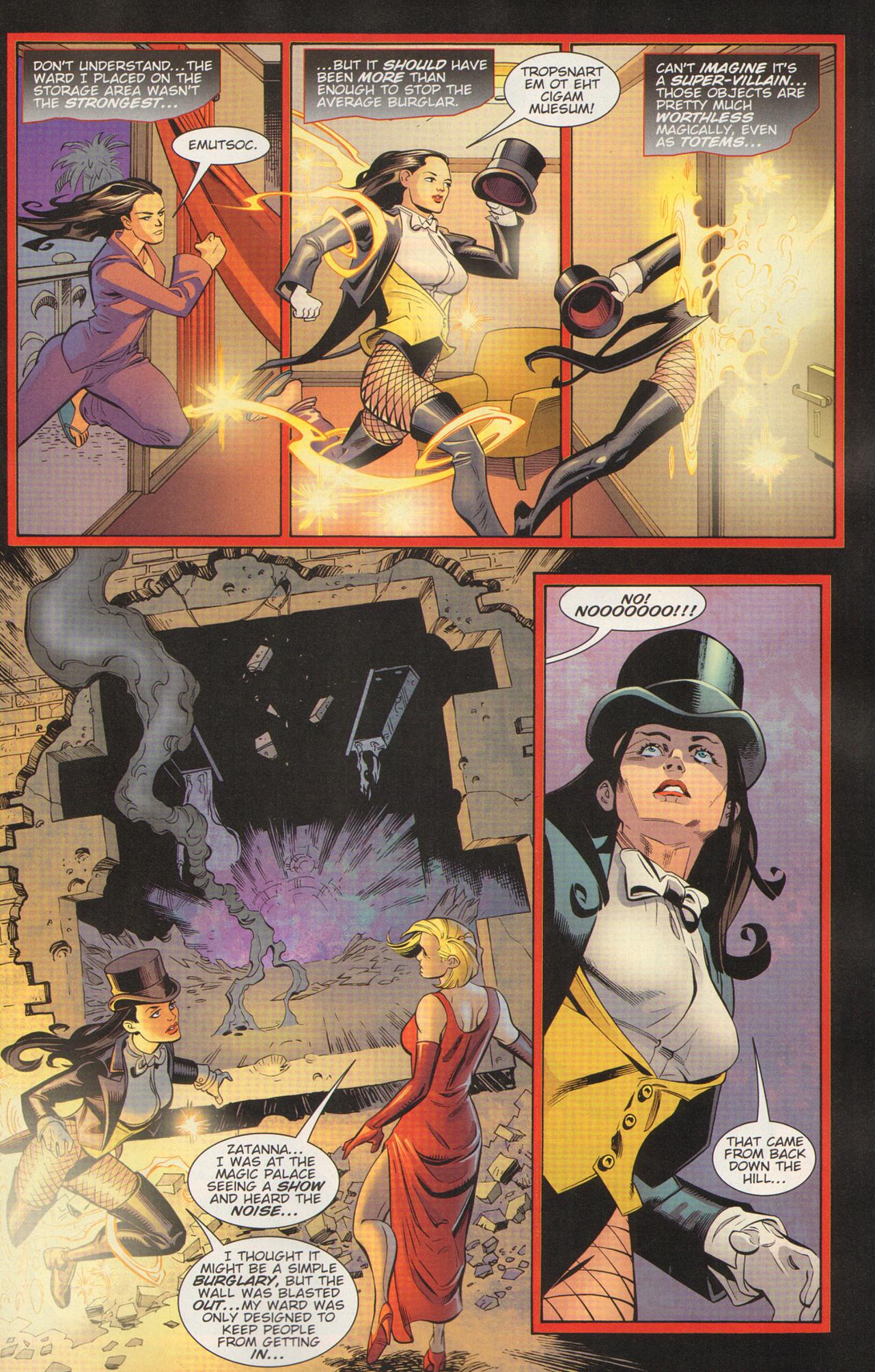 Read online Zatanna (2010) comic -  Issue #7 - 15