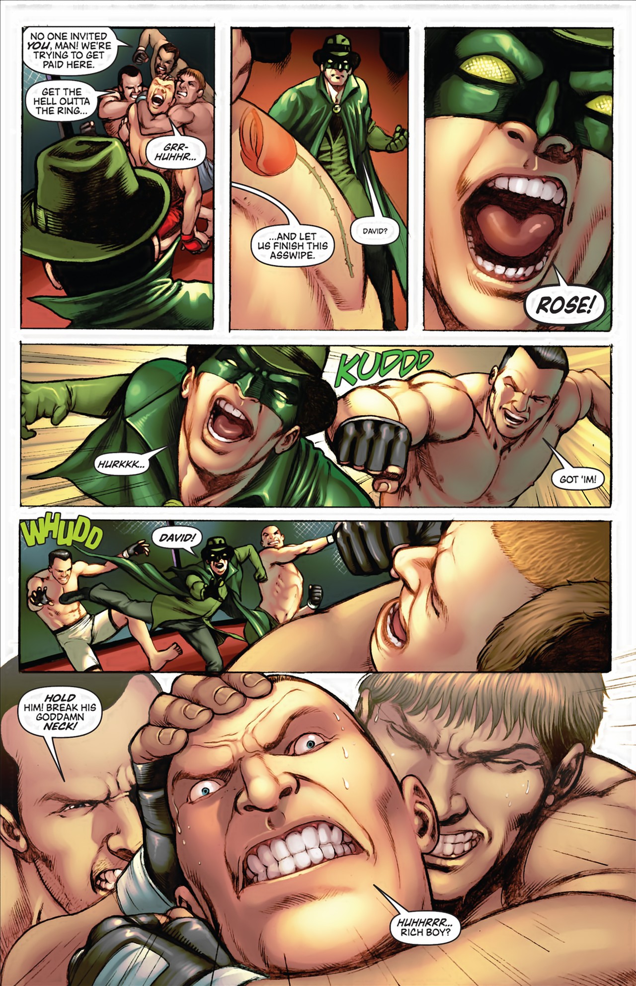 Read online Green Hornet comic -  Issue #21 - 23