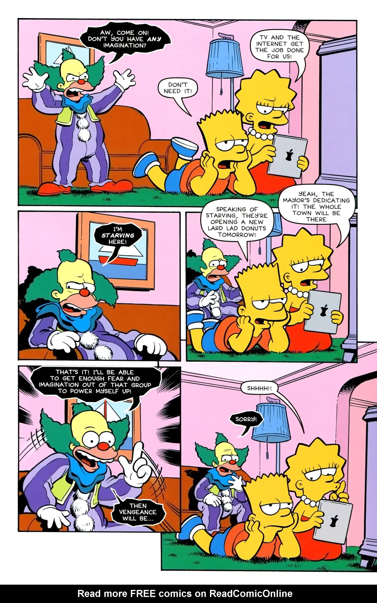 Read online Treehouse of Horror comic -  Issue #23 - 19