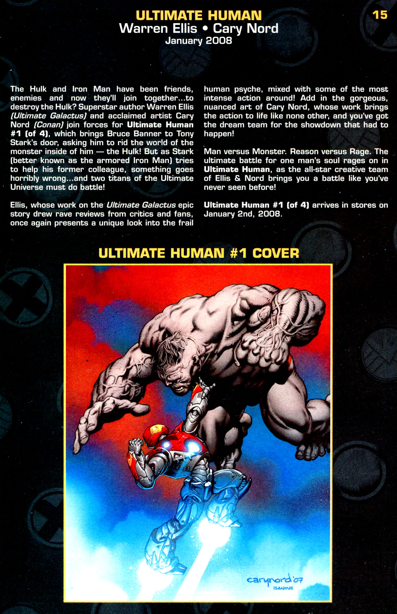 Read online Ultimate Marvel Sampler comic -  Issue # Full - 15