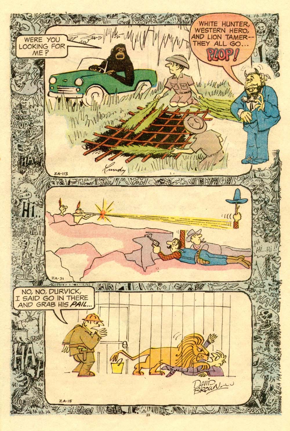 Read online Plop! comic -  Issue #3 - 25