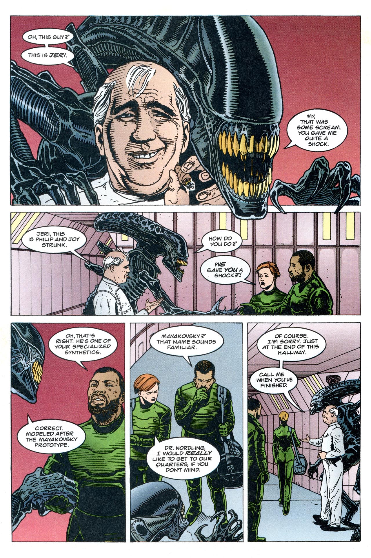 Read online Aliens: Stronghold comic -  Issue #1 - 12