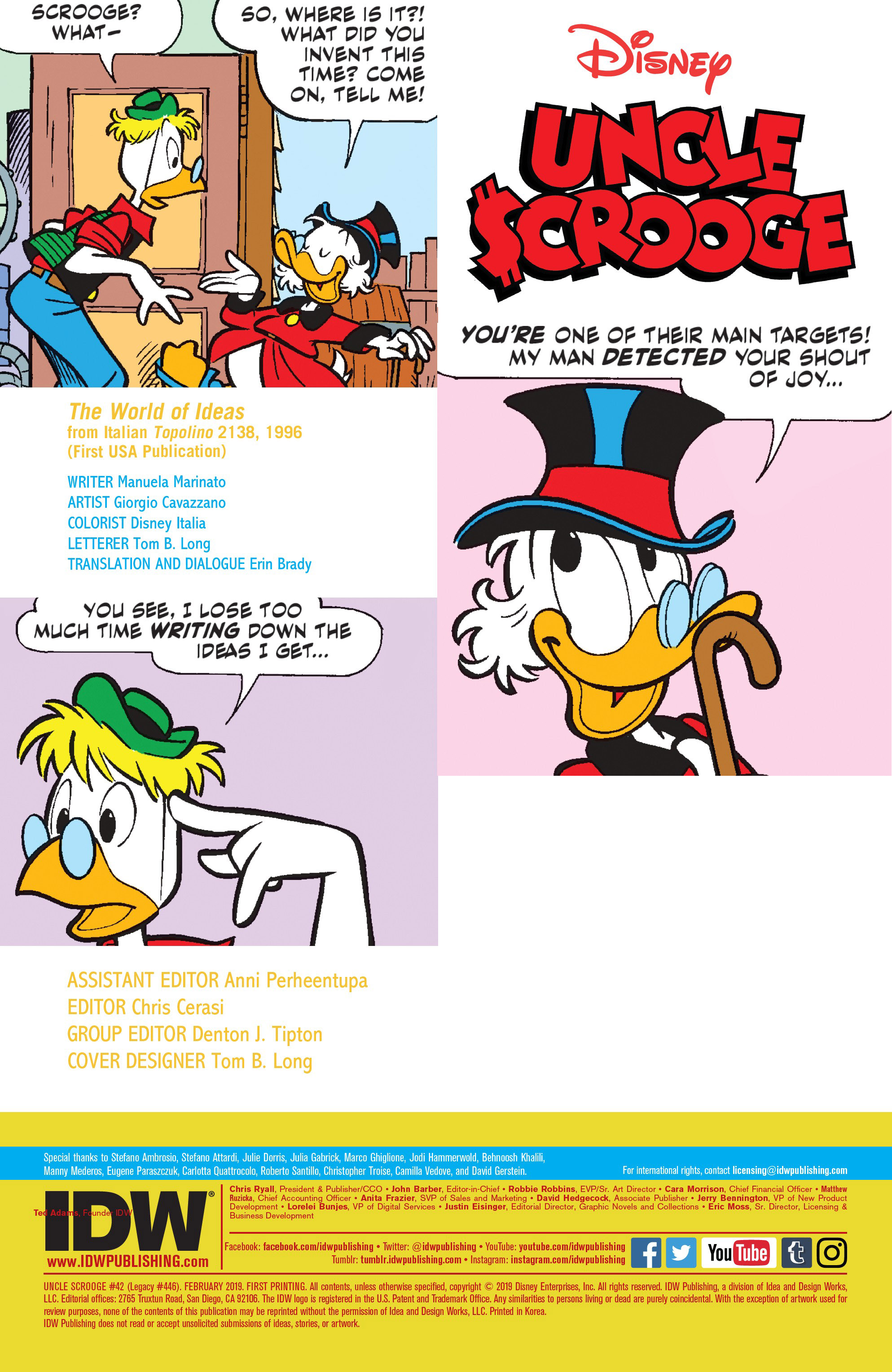 Read online Uncle Scrooge (2015) comic -  Issue #42 - 2