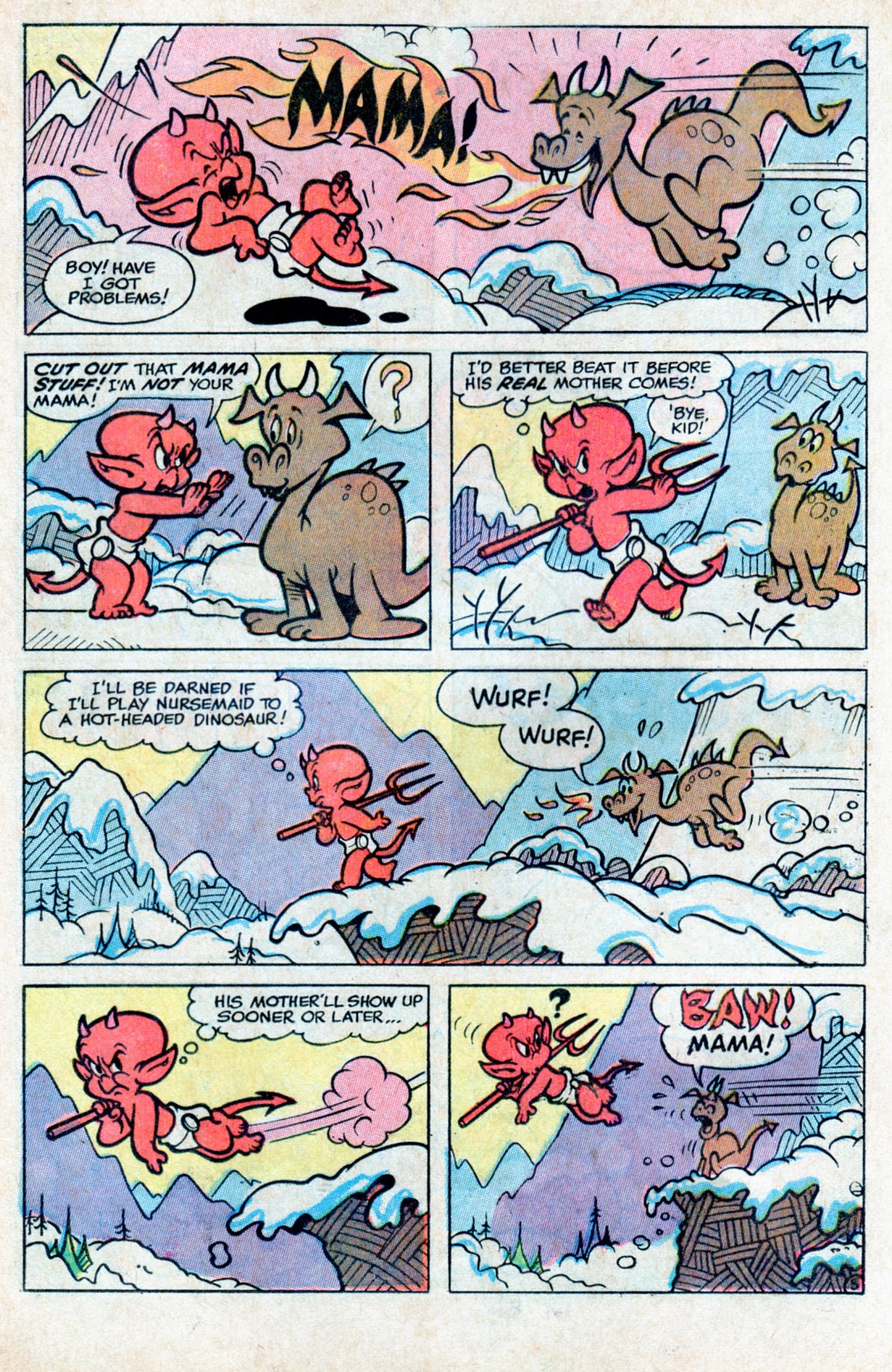 Read online Hot Stuff, the Little Devil comic -  Issue #110 - 26