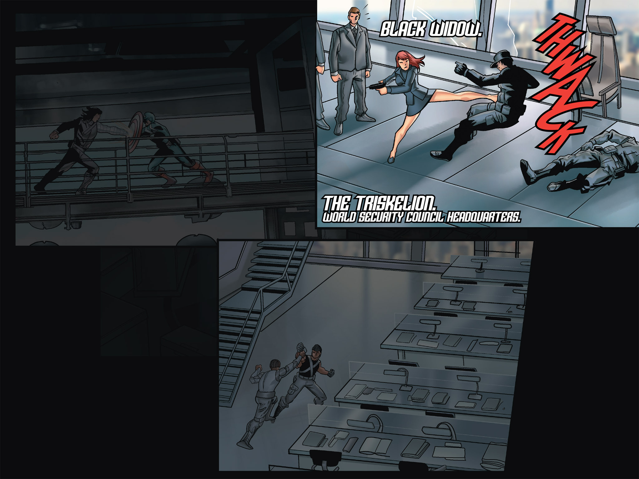 Read online Avengers: Age of Ultron Prelude - This Sceptre'd Isle Infinite Comic comic -  Issue # Full - 55