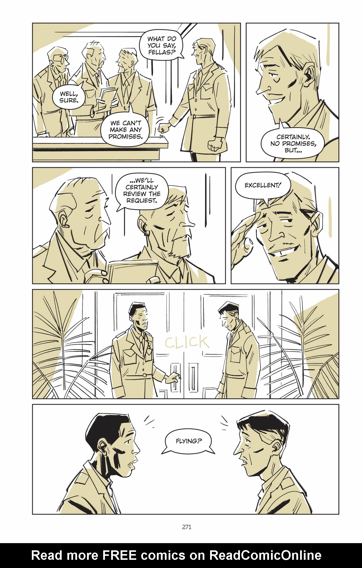 Read online Now Let Me Fly: A Portrait of Eugene Bullard comic -  Issue # TPB (Part 3) - 67