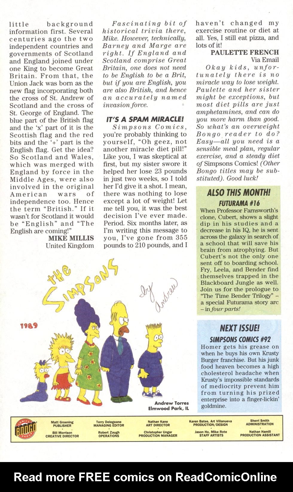 Read online Simpsons Comics comic -  Issue #91 - 30