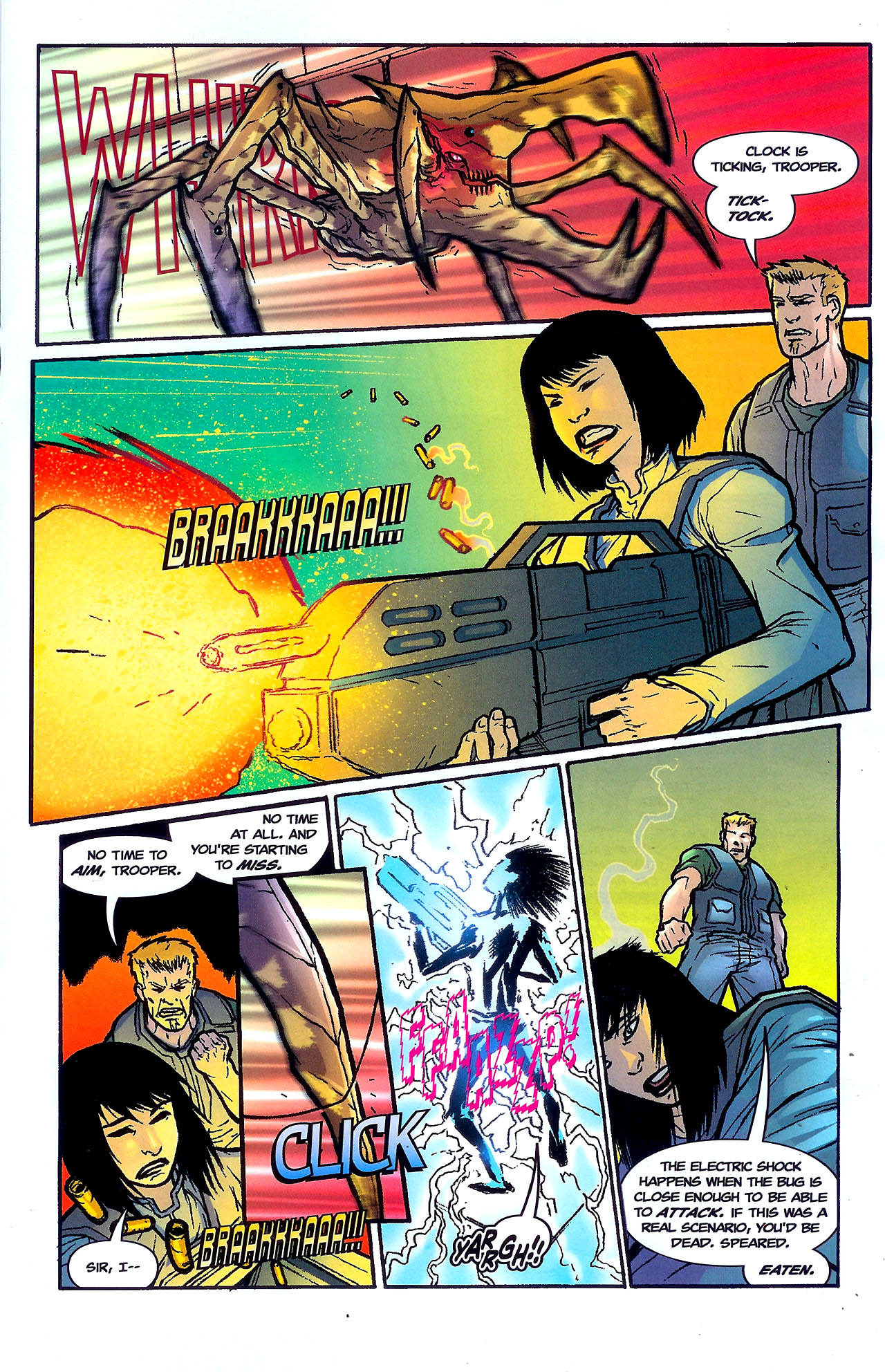 Read online Starship Troopers (2007) comic -  Issue #1 - 13