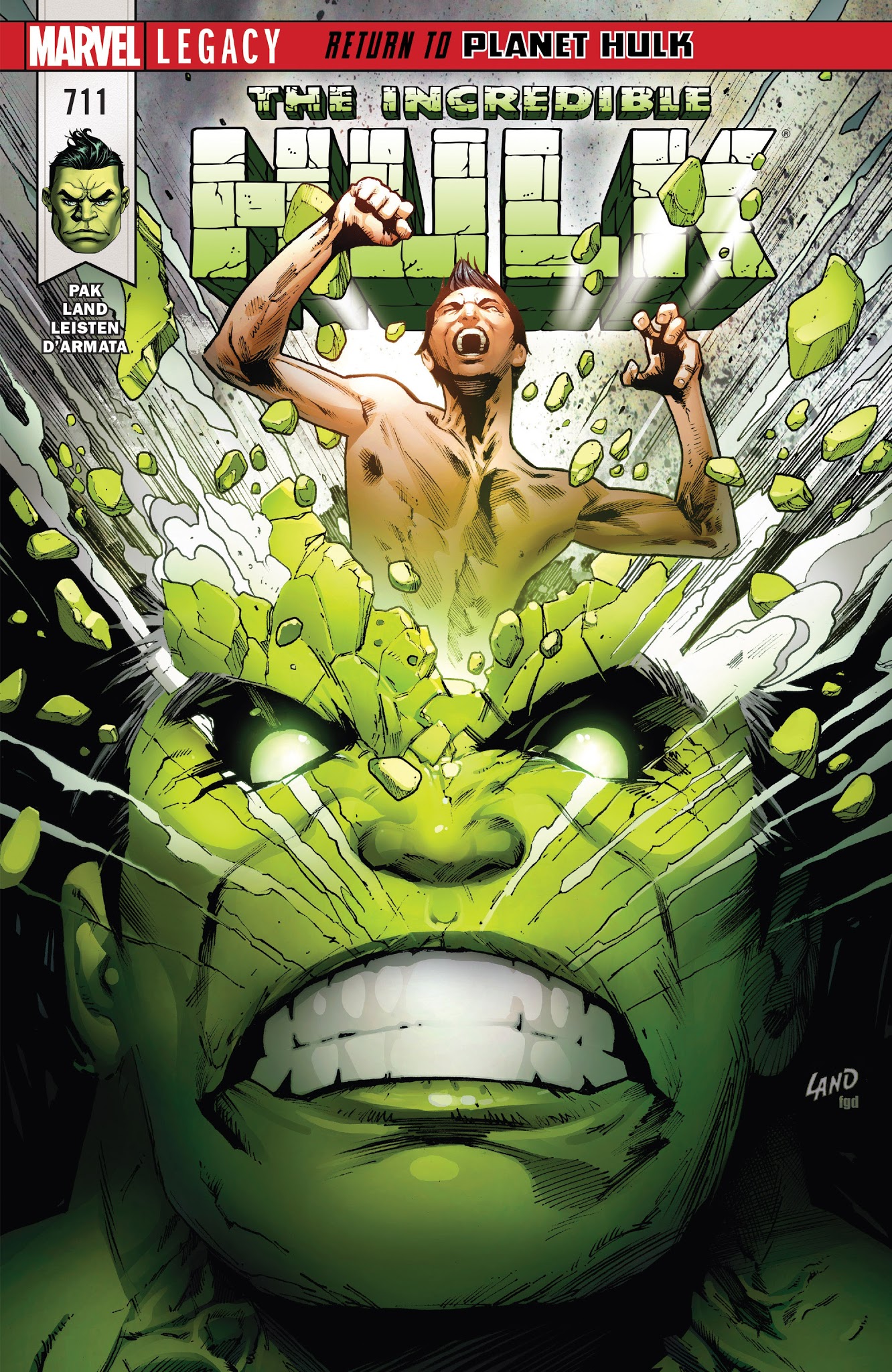 Read online Incredible Hulk (2017) comic -  Issue #711 - 1