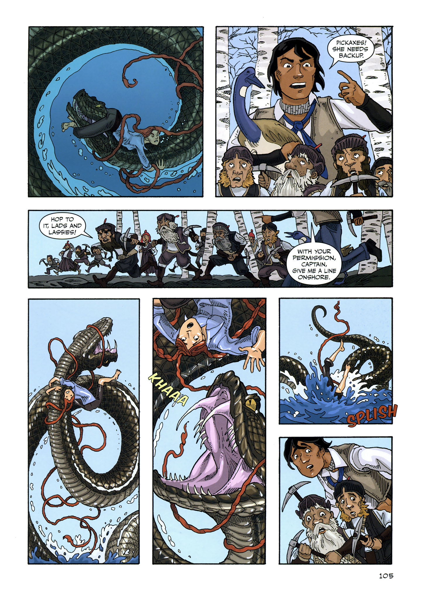 Read online Rapunzel's Revenge comic -  Issue # TPB - 107