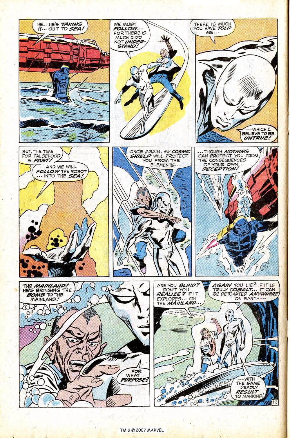 Read online Silver Surfer (1968) comic -  Issue #13 - 24