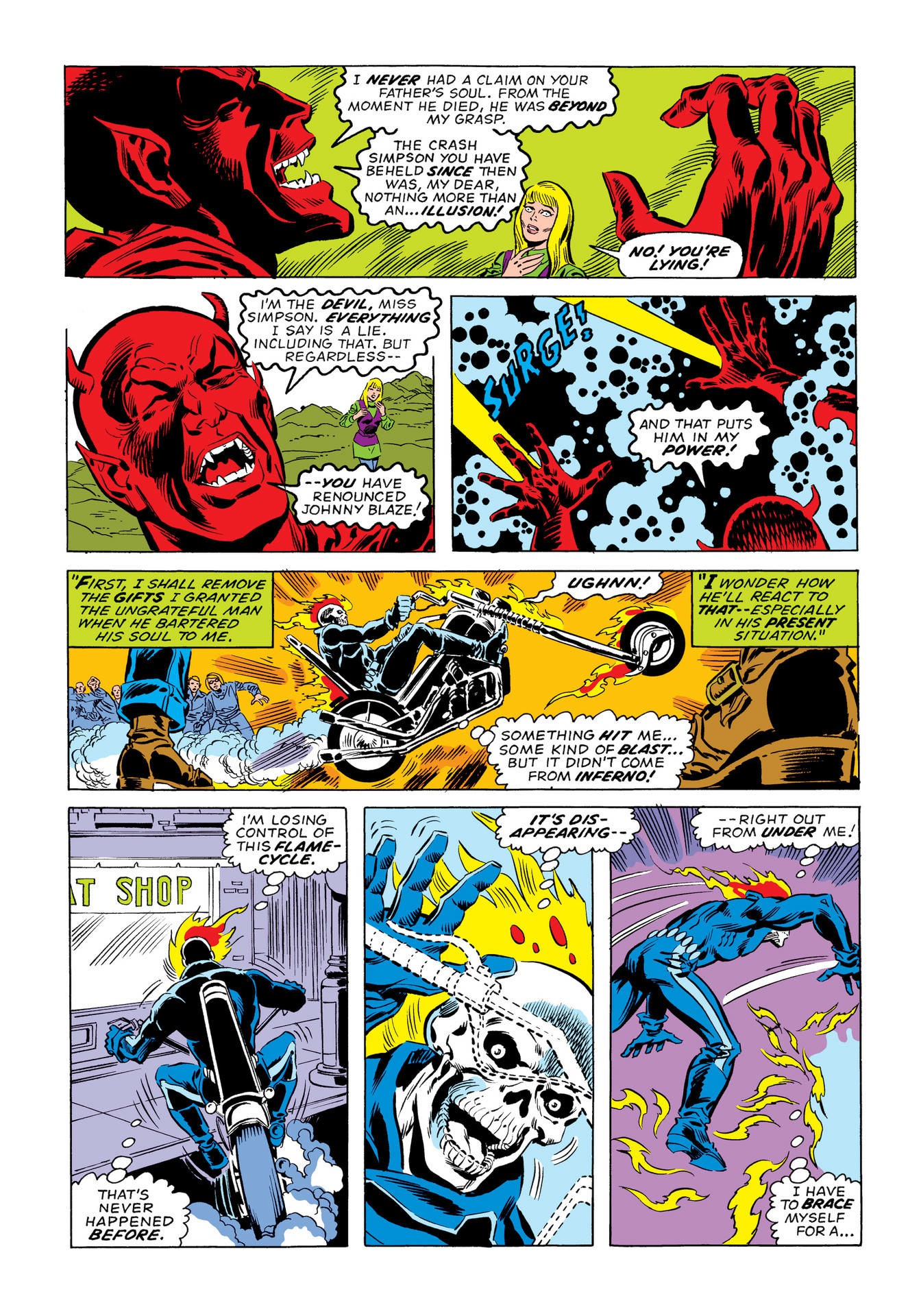 Read online Marvel Masterworks: Ghost Rider comic -  Issue # TPB 2 (Part 1) - 73
