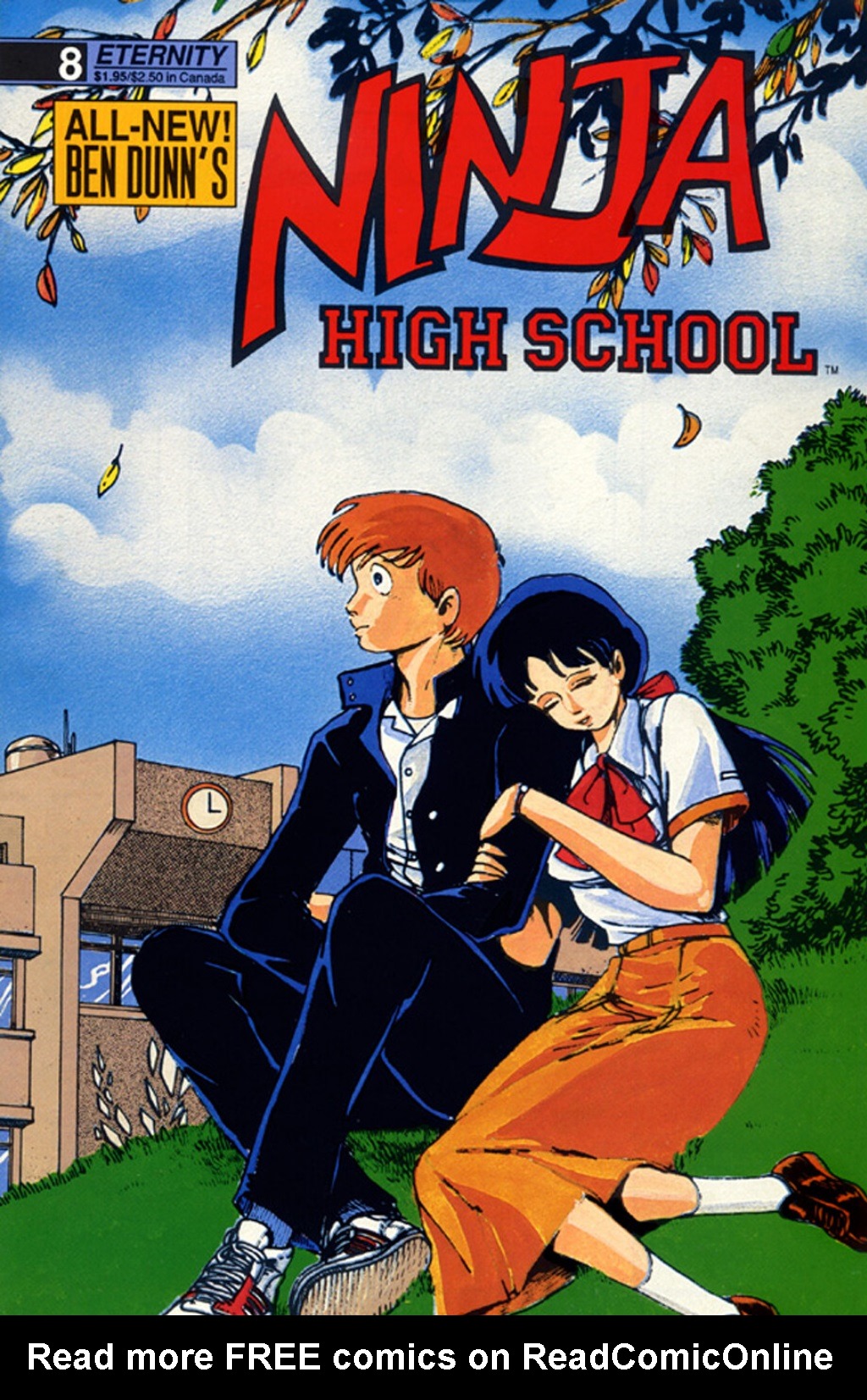 Read online Ninja High School (1986) comic -  Issue #8 - 1