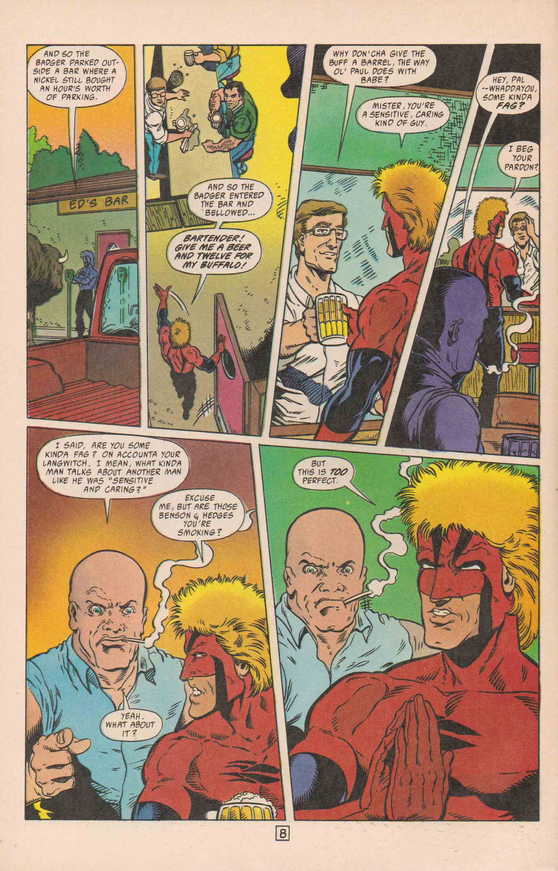 Read online The Badger comic -  Issue #42 - 10