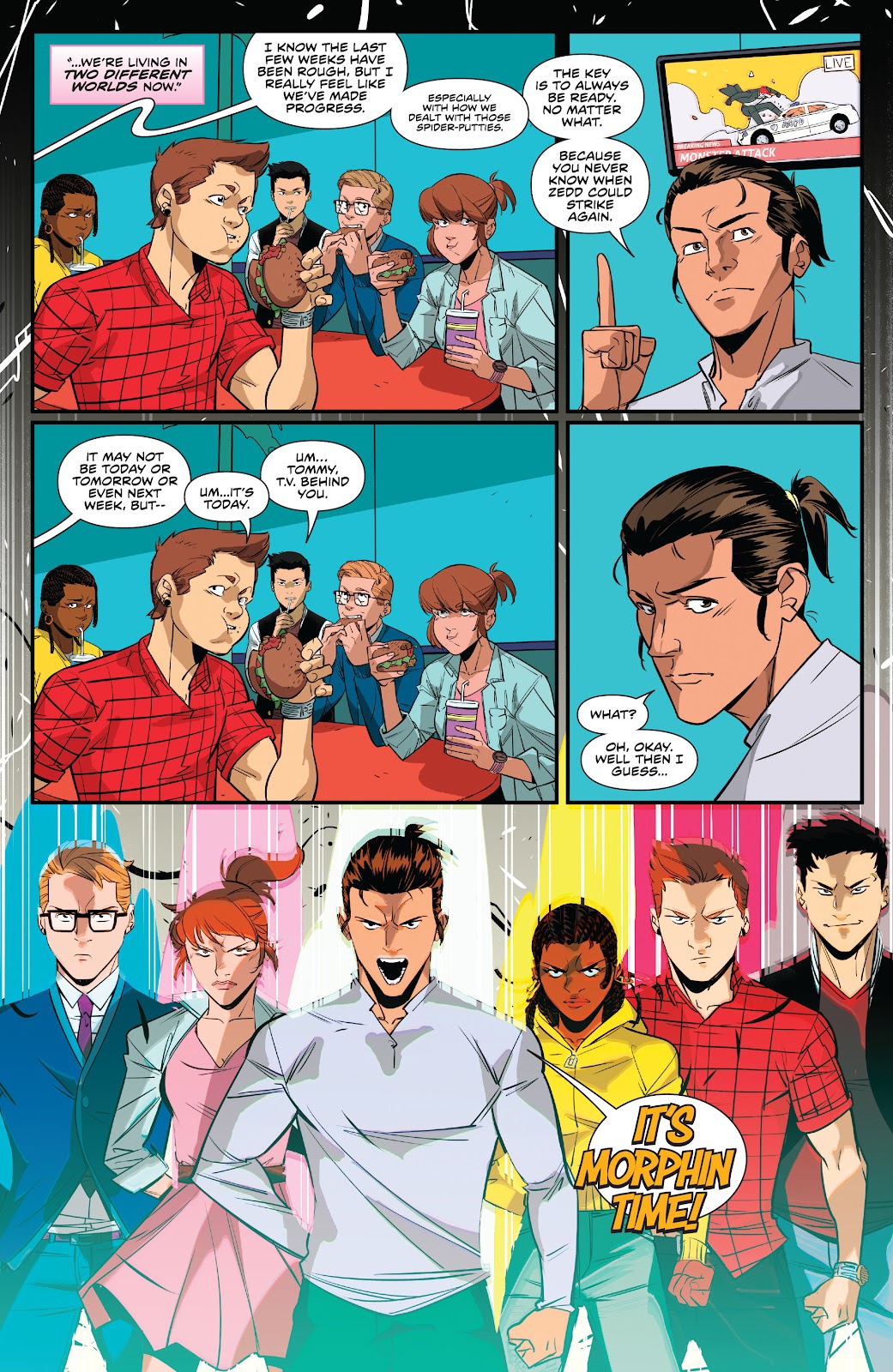 Mighty Morphin Power Rangers issue 42 - Page 22