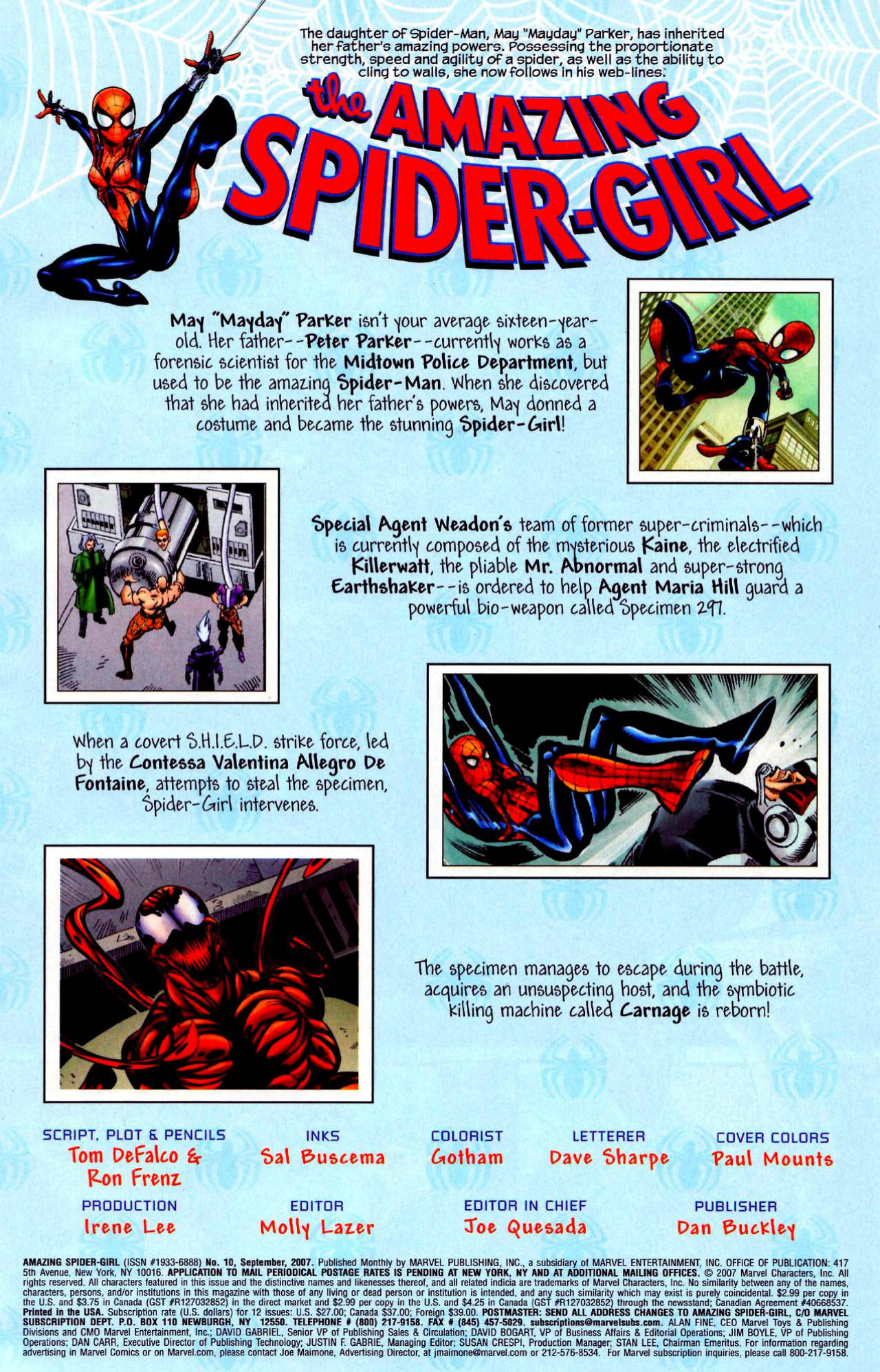 Read online Amazing Spider-Girl comic -  Issue #10 - 2