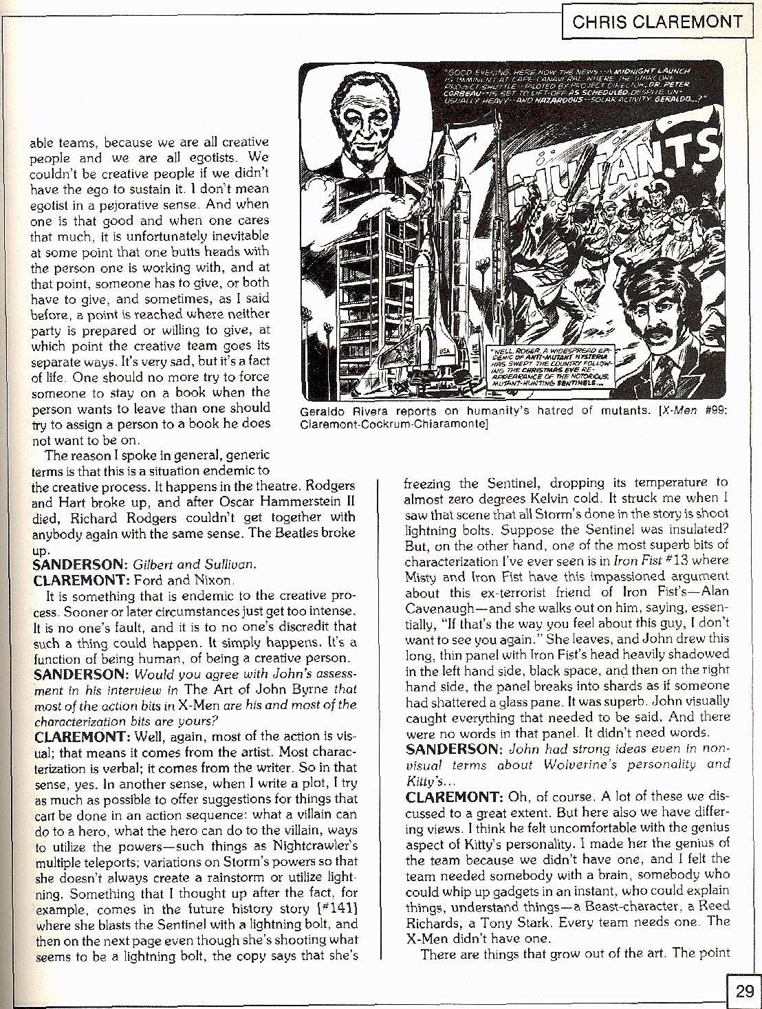 Read online The X-Men Companion comic -  Issue #2 - 29