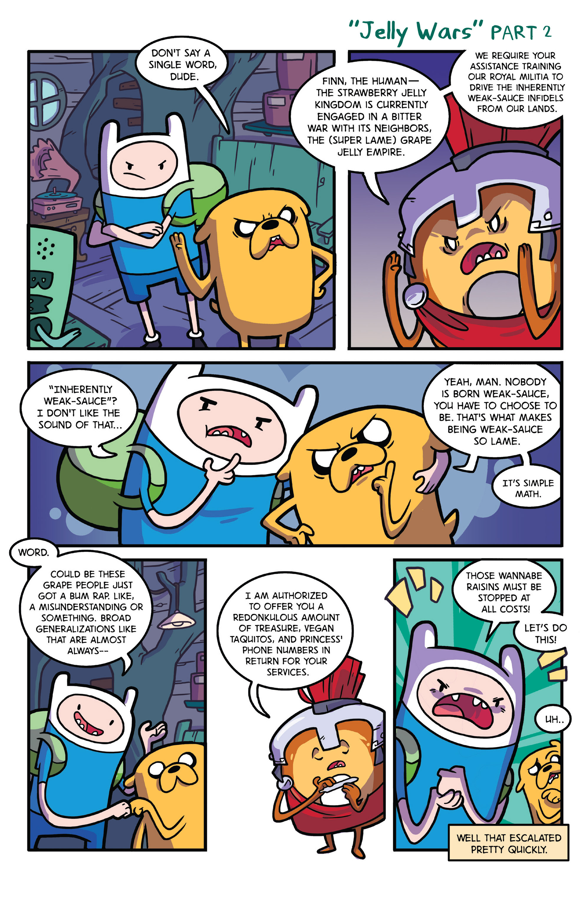 Read online Adventure Time comic -  Issue #28 - 21