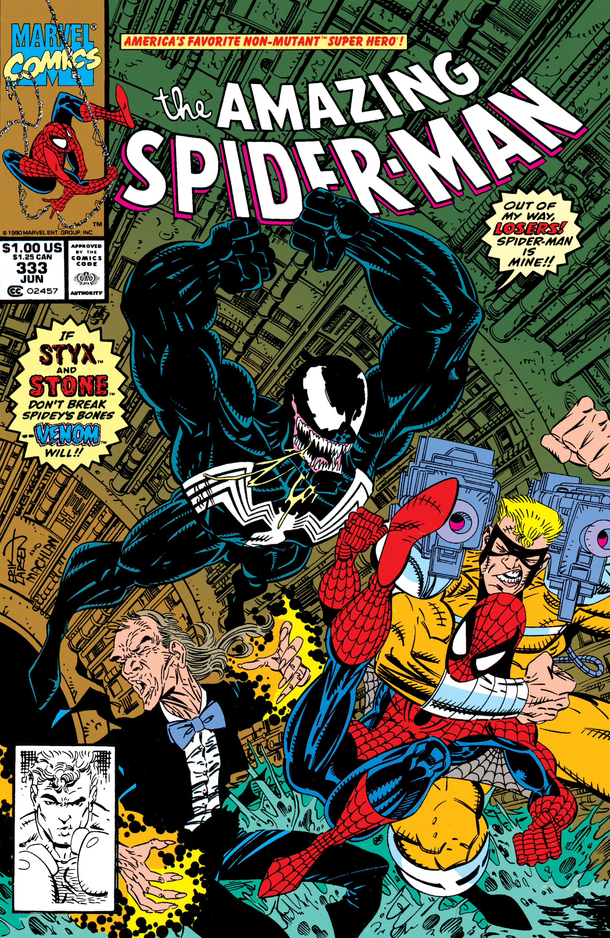Read online The Amazing Spider-Man (1963) comic -  Issue #333 - 1