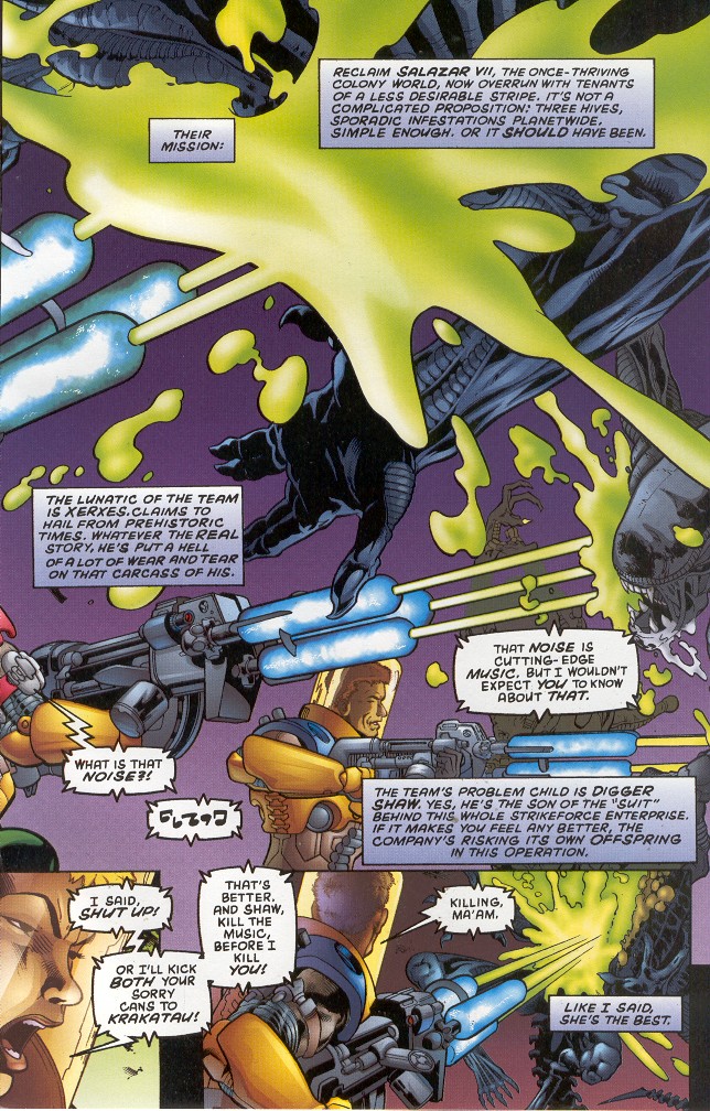 Read online Aliens: Xenogenesis comic -  Issue #1 - 5