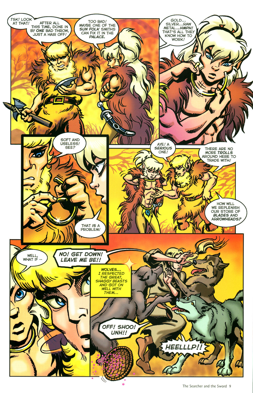 Read online Elfquest: The Searcher and the Sword comic -  Issue # TPB - 10