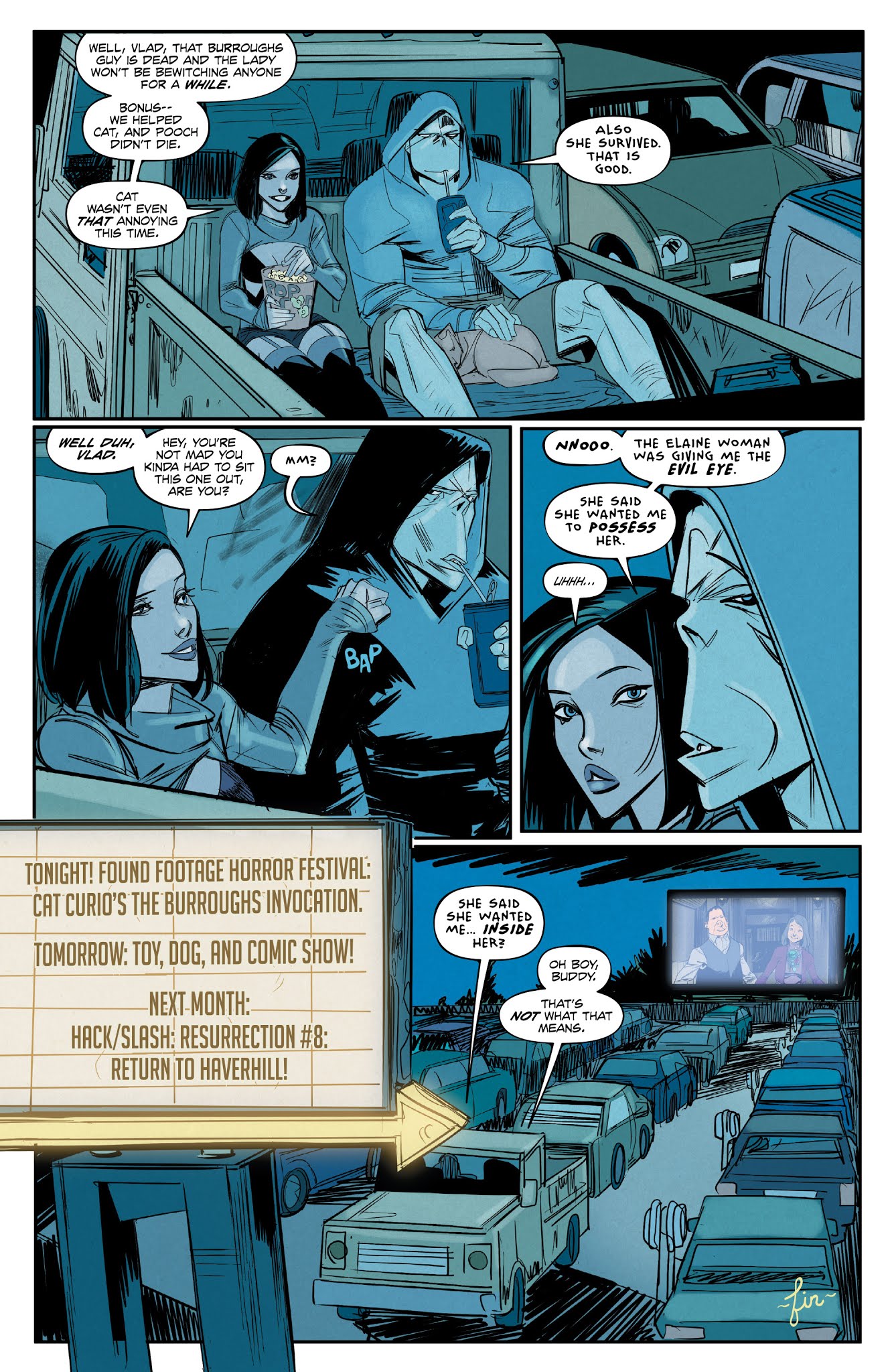Read online Hack/Slash: Resurrection comic -  Issue #7 - 22