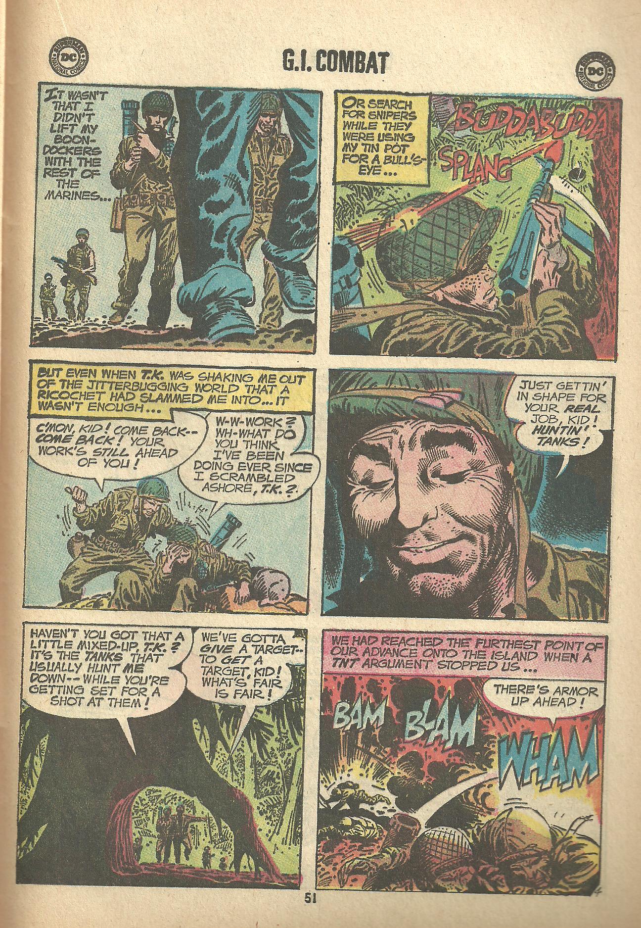 Read online G.I. Combat (1952) comic -  Issue #147 - 47