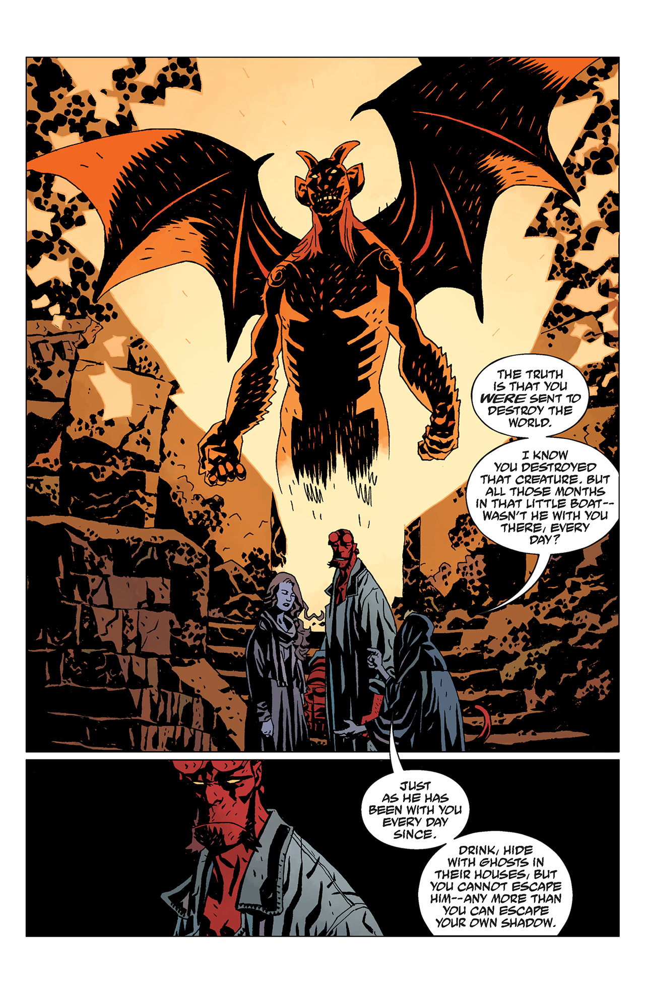 Read online Hellboy: The Wild Hunt comic -  Issue #3 - 17