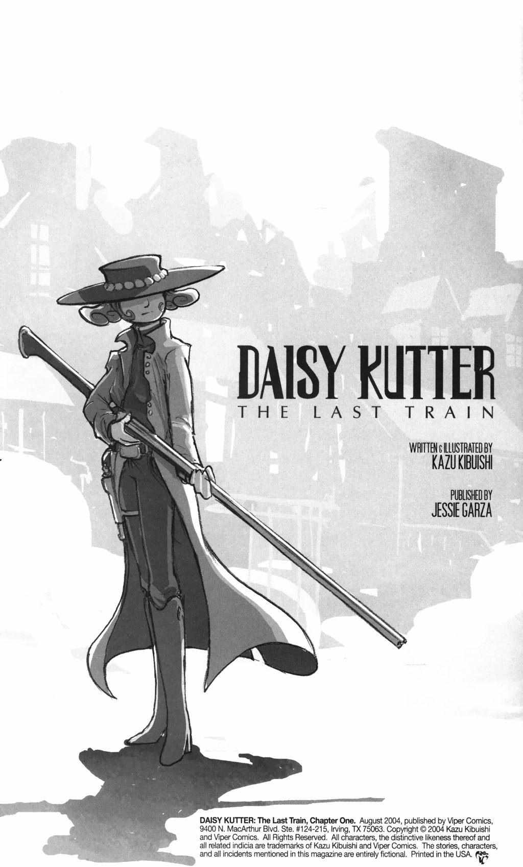 Read online Daisy Kutter: The Last Train comic -  Issue #1 - 2