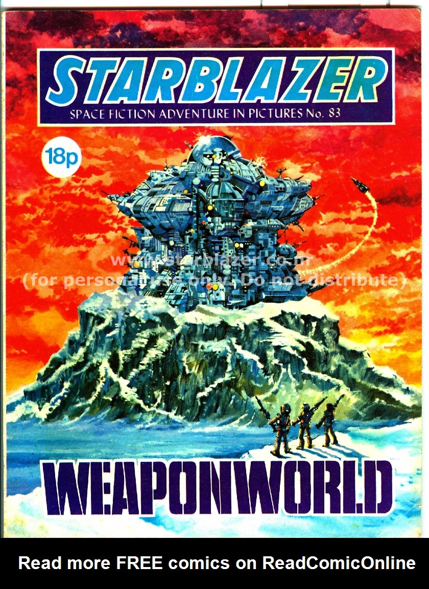 Read online Starblazer comic -  Issue #83 - 2