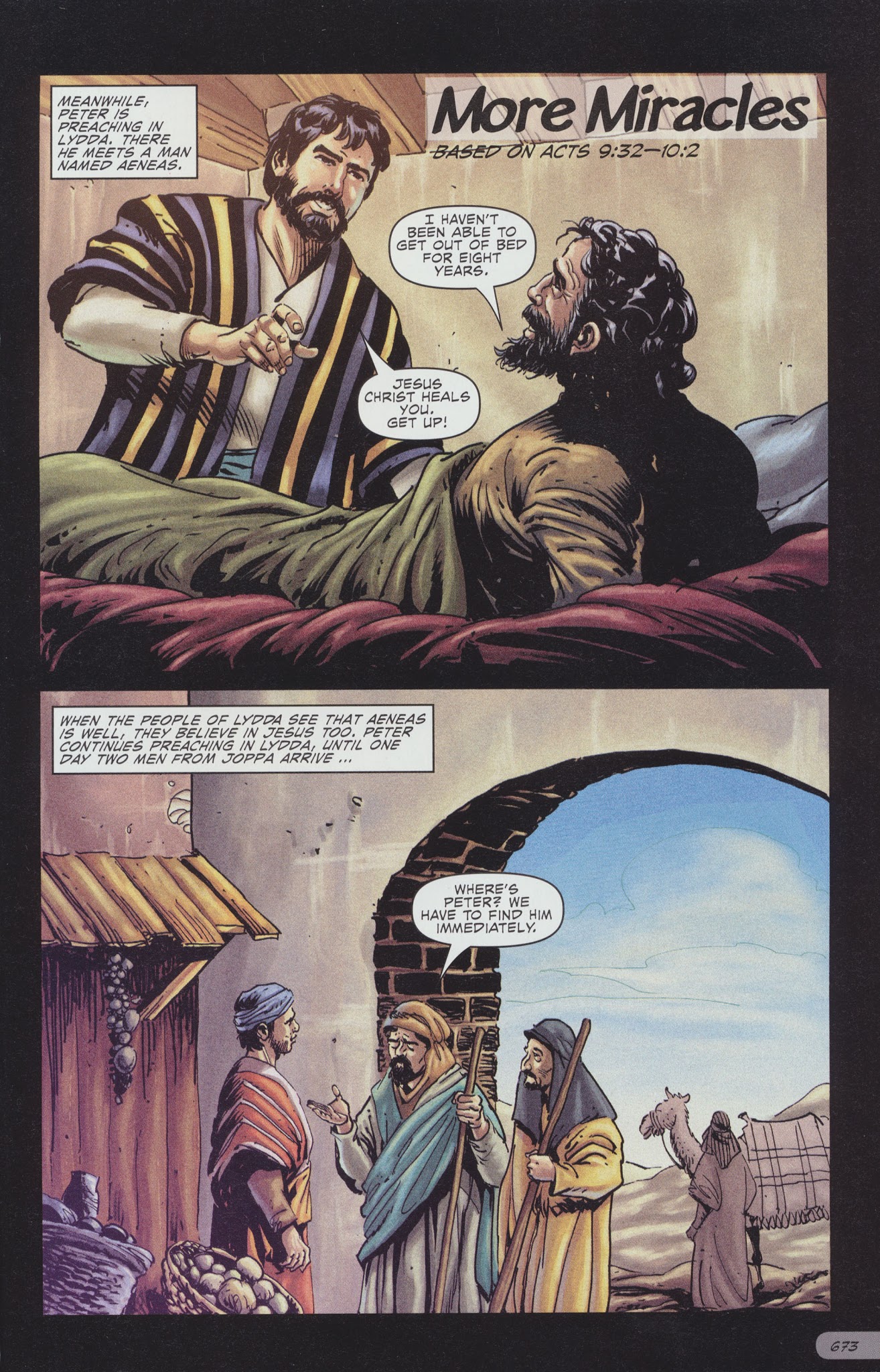 Read online The Action Bible comic -  Issue # TPB 2 - 296