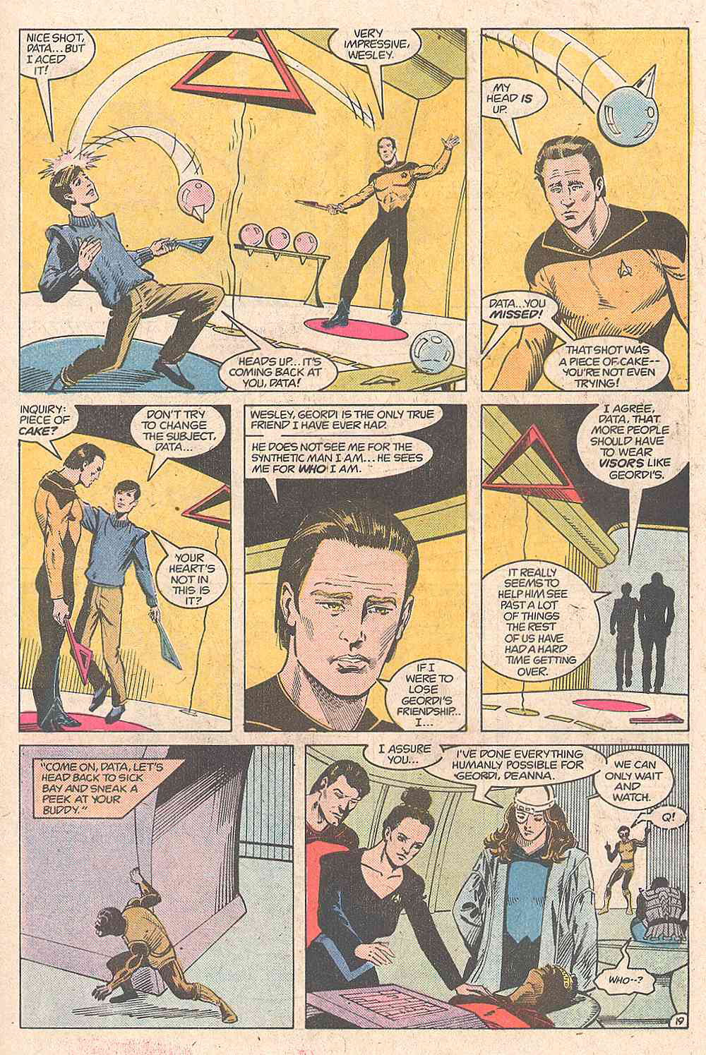 Read online Star Trek: The Next Generation (1988) comic -  Issue #5 - 20