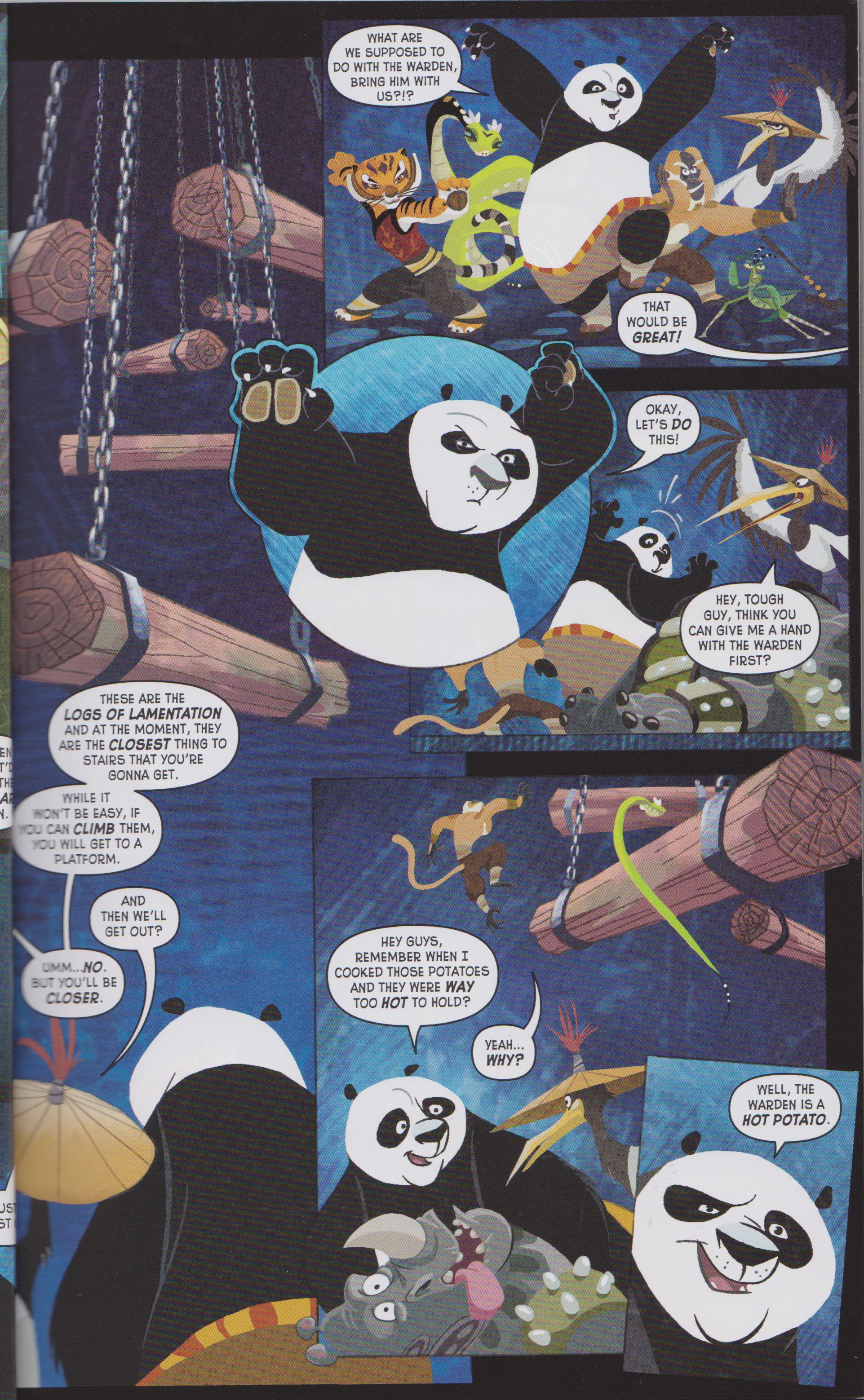 Read online Kung Fu Panda Everyone is Kung Fu Fighting comic -  Issue # TPB (Part 1) - 16