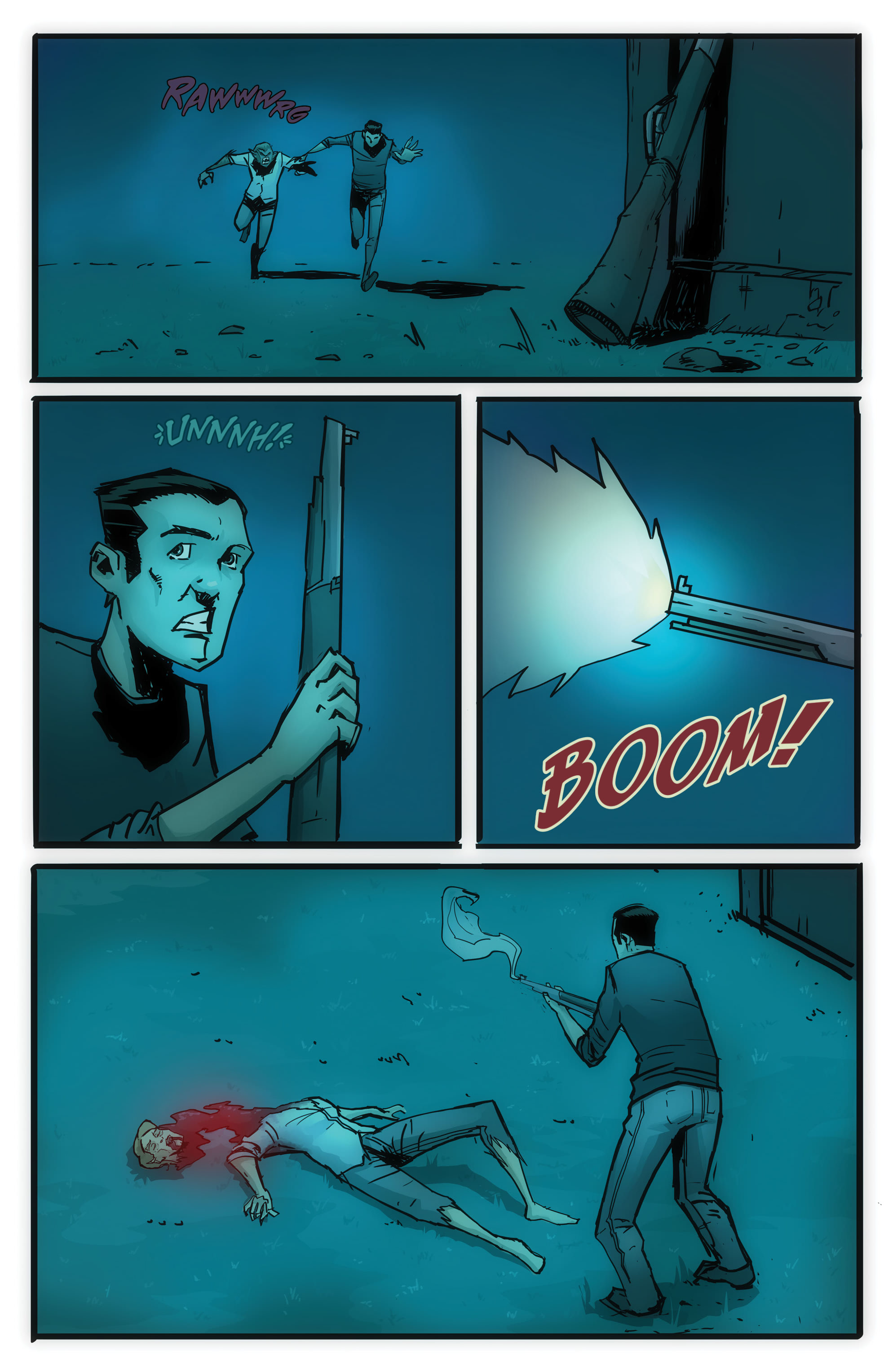 Read online John Carpenter Presents Storm Kids: Monica Bleue: A Werewolf Story comic -  Issue #5 - 18