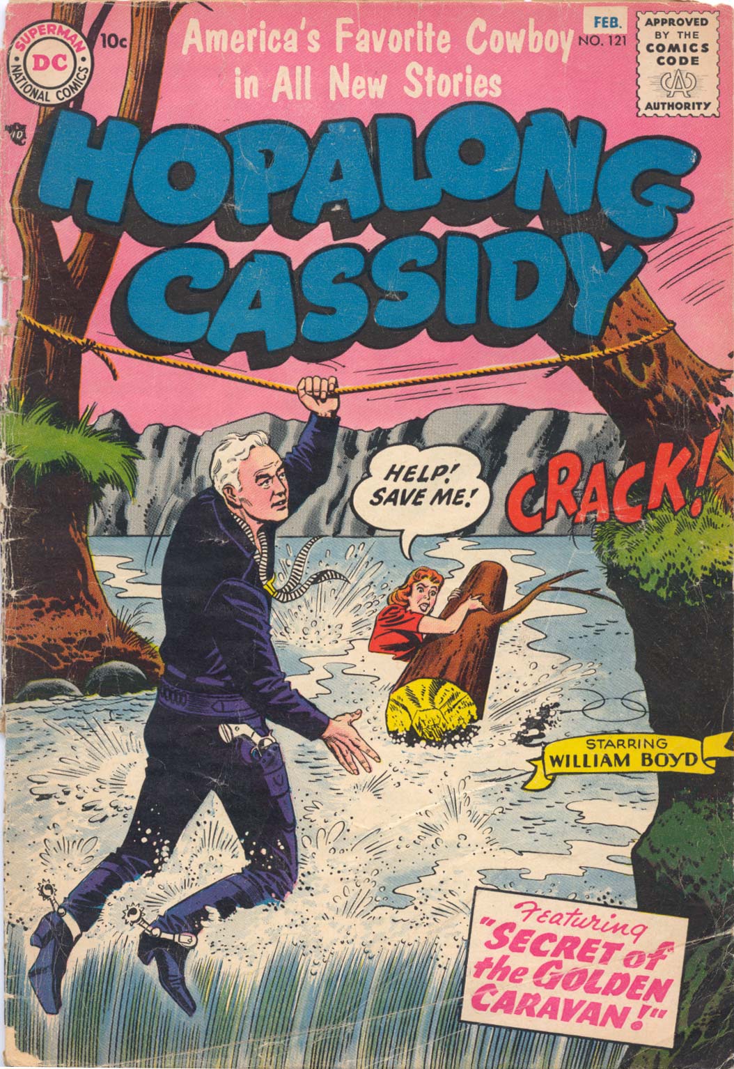 Read online Hopalong Cassidy comic -  Issue #121 - 1