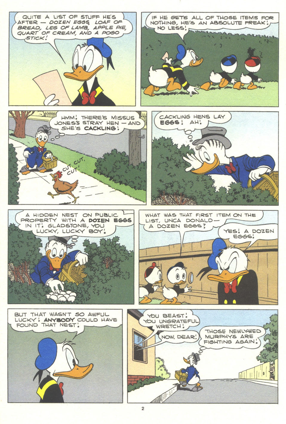 Read online Walt Disney's Comics and Stories comic -  Issue #585 - 3