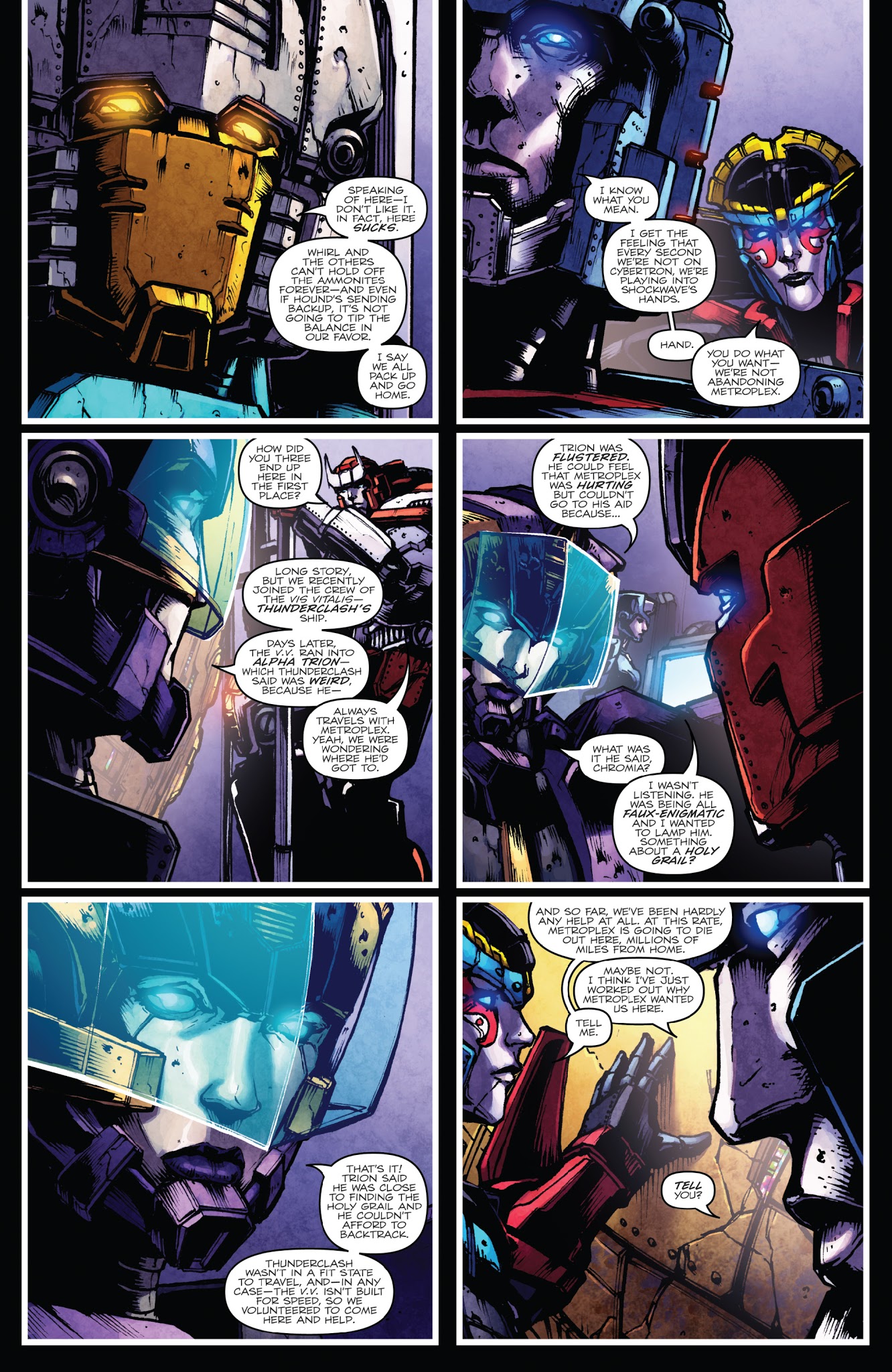 Read online The Transformers: Dark Cybertron comic -  Issue # TPB 2 - 44