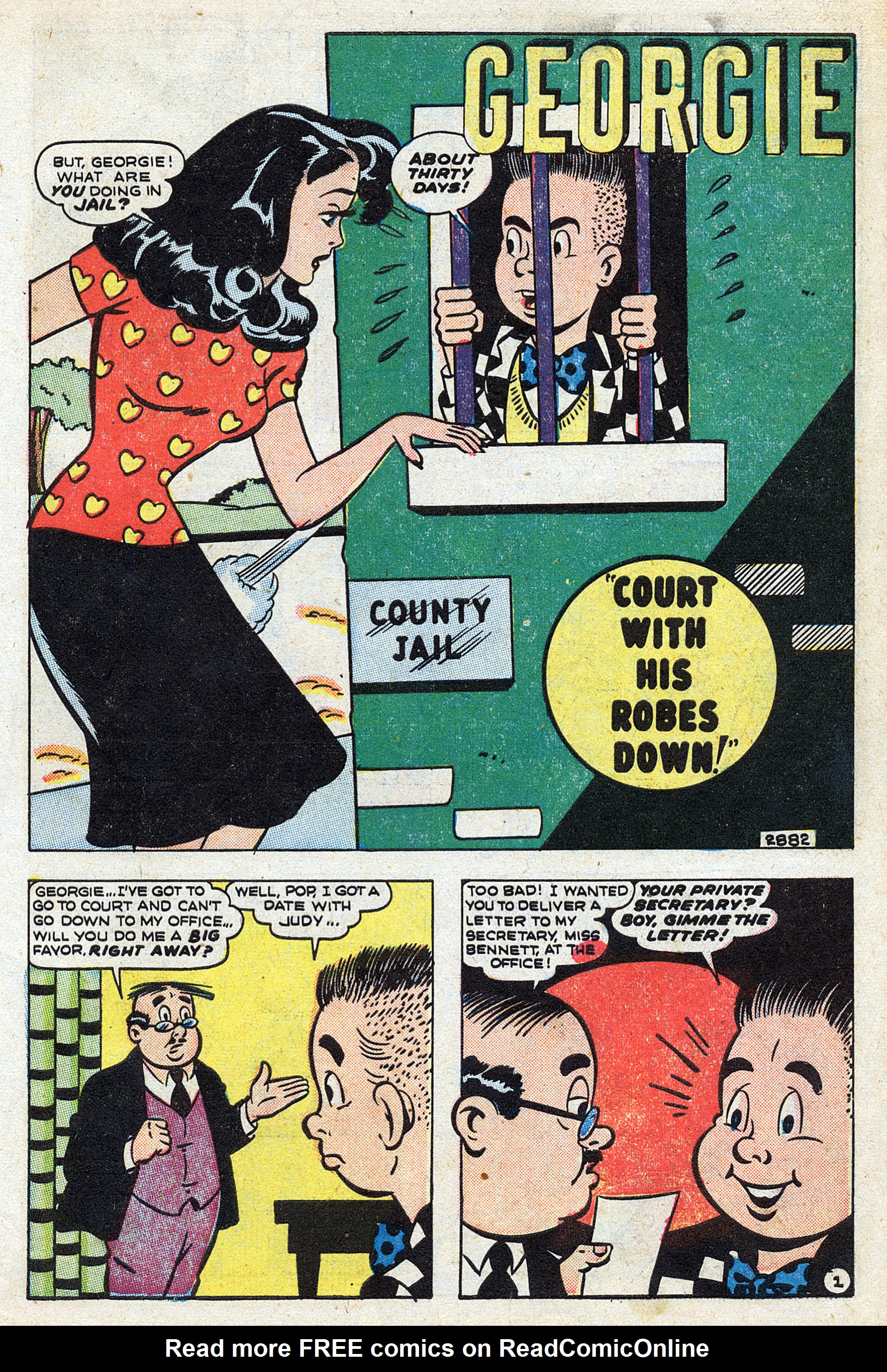 Read online Georgie Comics (1945) comic -  Issue #18 - 41