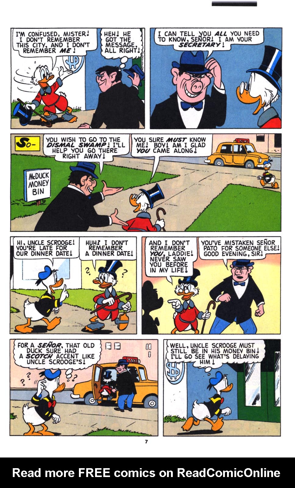 Read online Uncle Scrooge (1953) comic -  Issue #258 - 8
