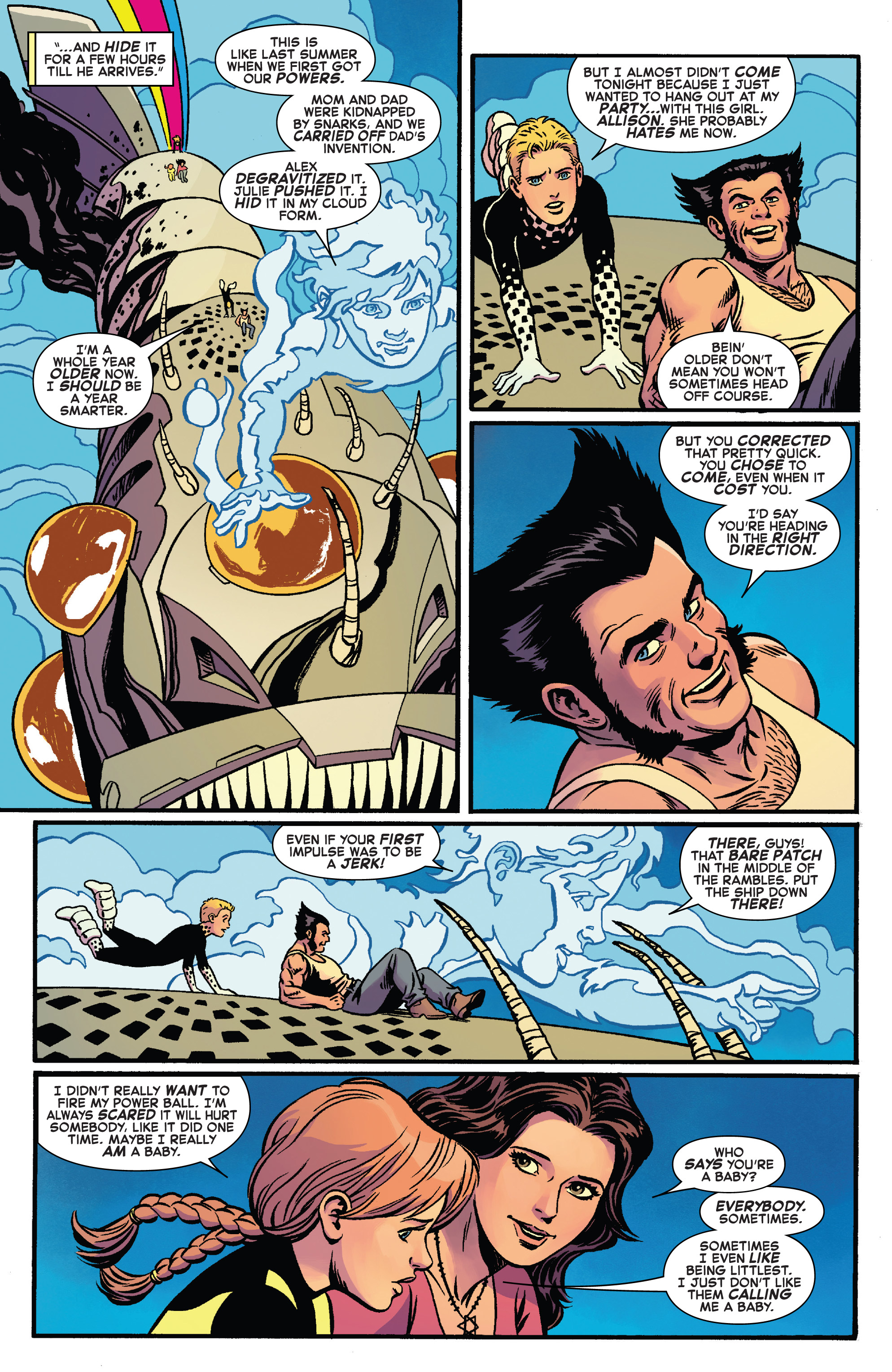 Read online Power Pack: Grow Up! comic -  Issue # Full - 23