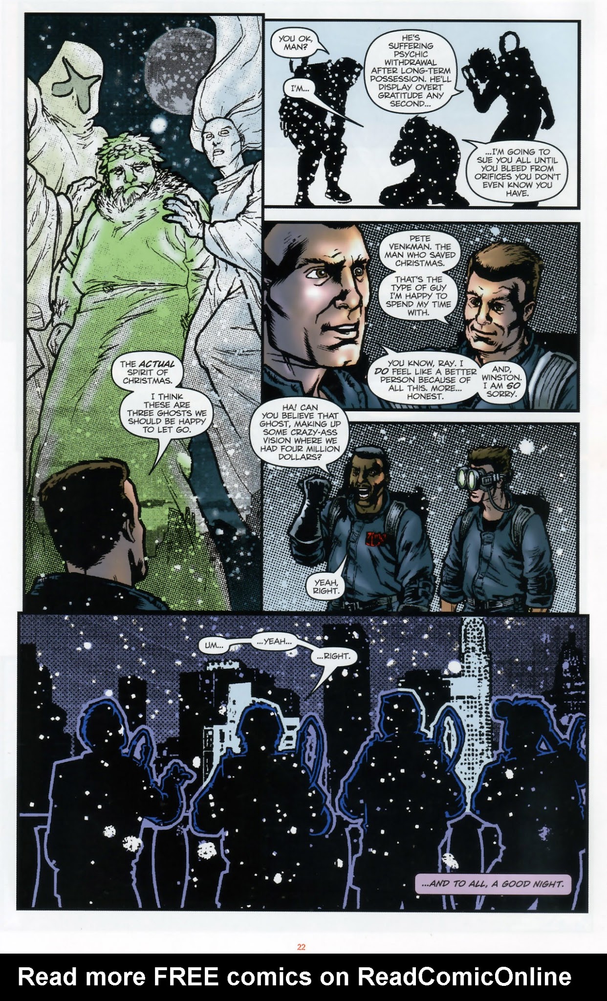 Read online Ghostbusters: Past, Present And Future comic -  Issue # Full - 24