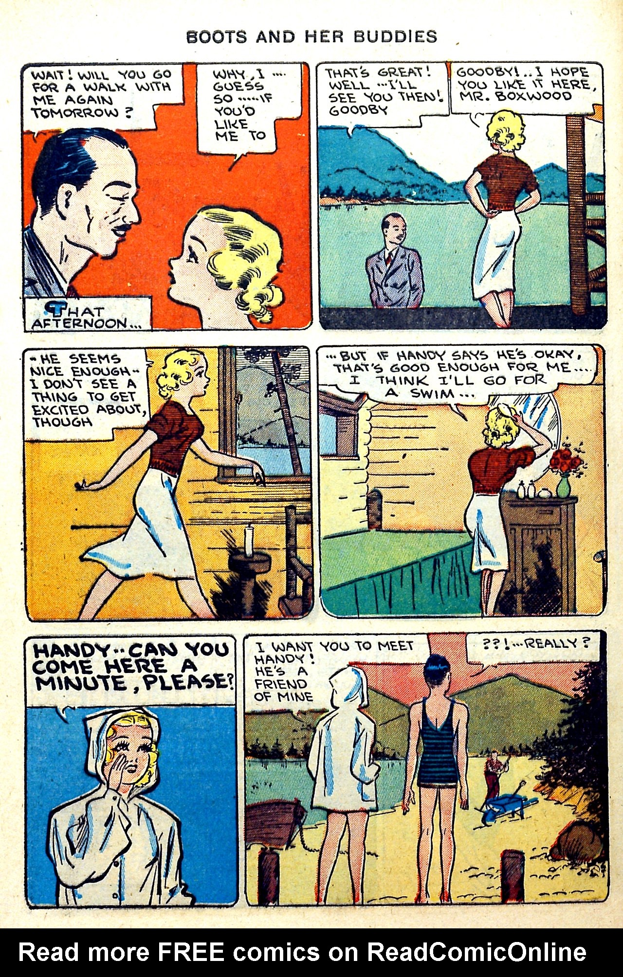 Read online Boots and Her Buddies (1948) comic -  Issue #5 - 40