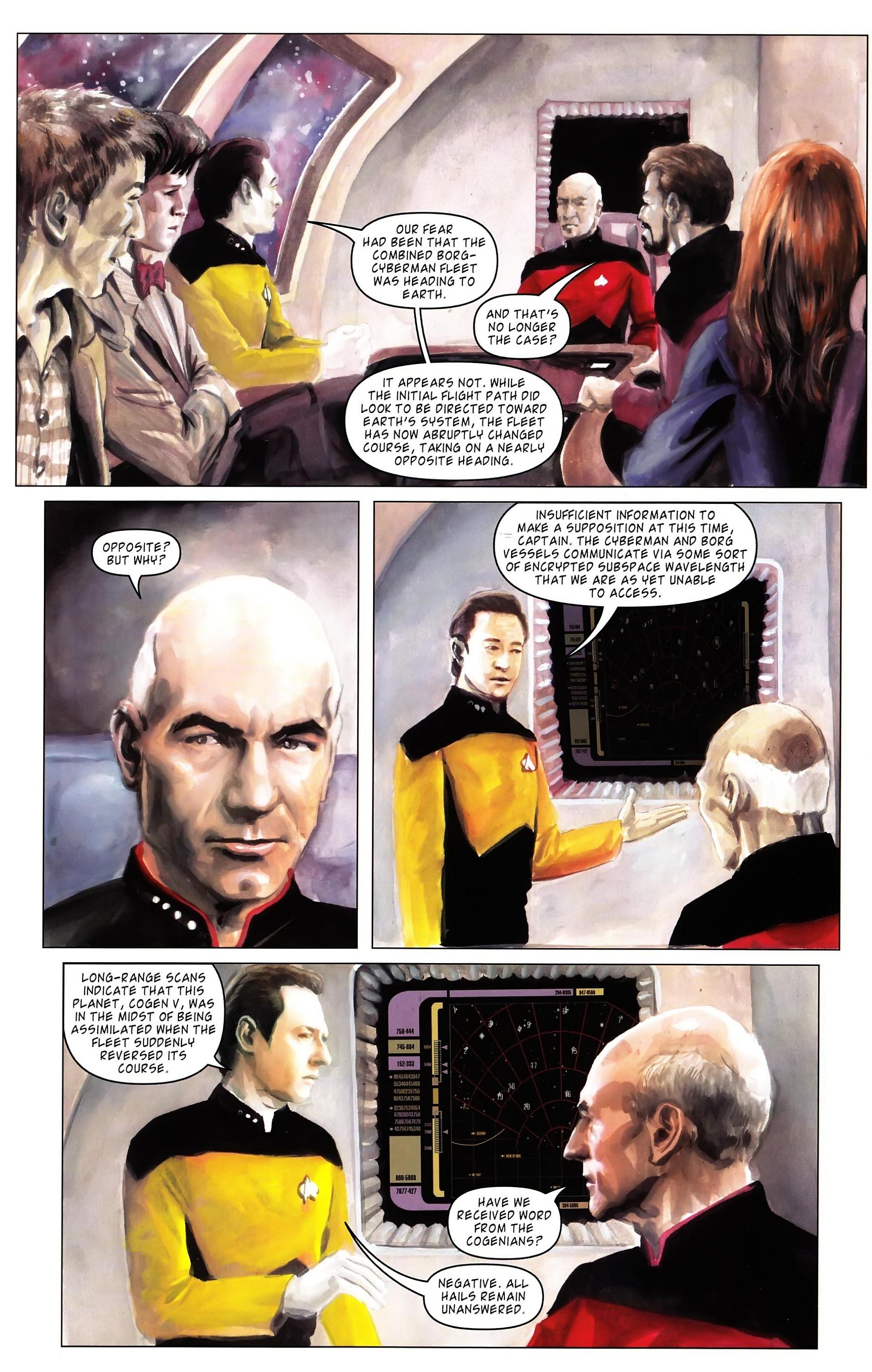 Read online Star Trek: The Next Generation/Doctor Who: Assimilation² comic -  Issue #4 - 11