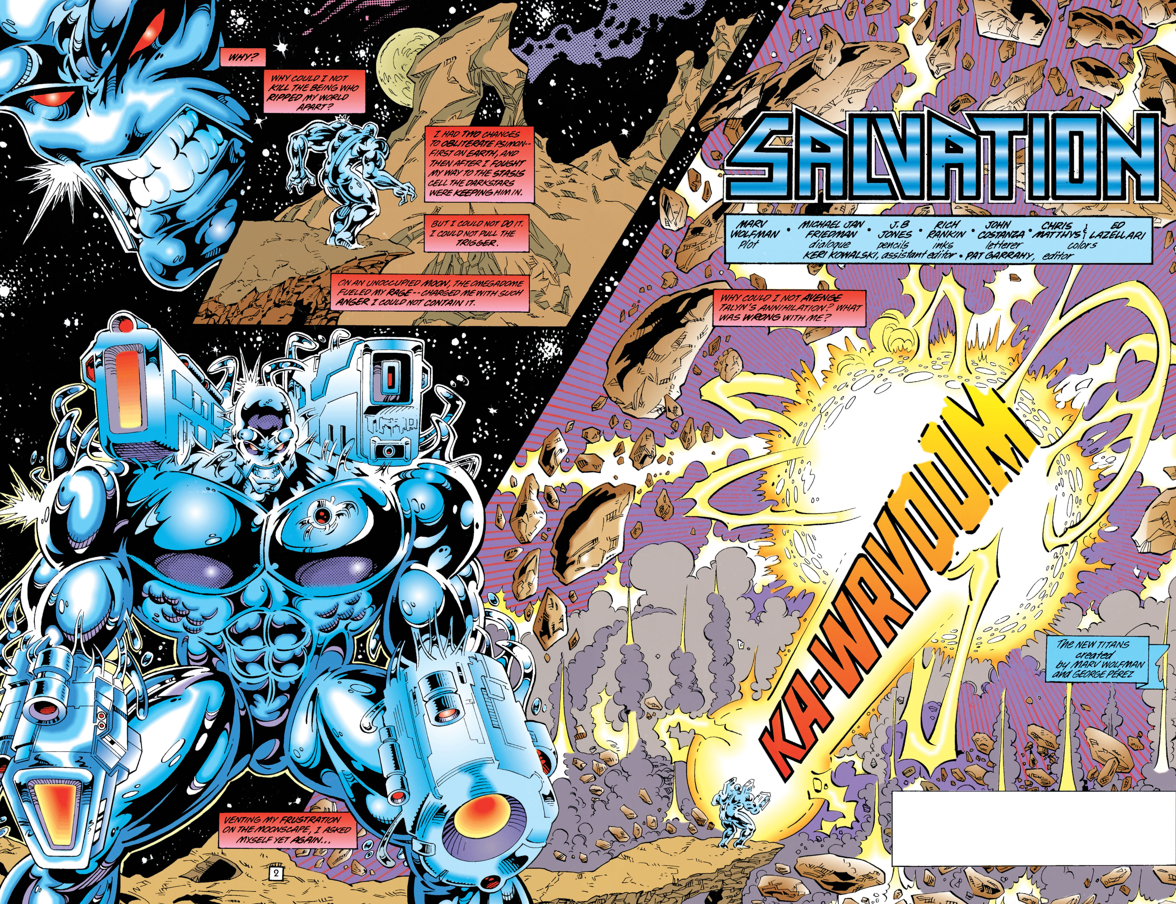 Read online The New Titans (1988) comic -  Issue #123 - 3