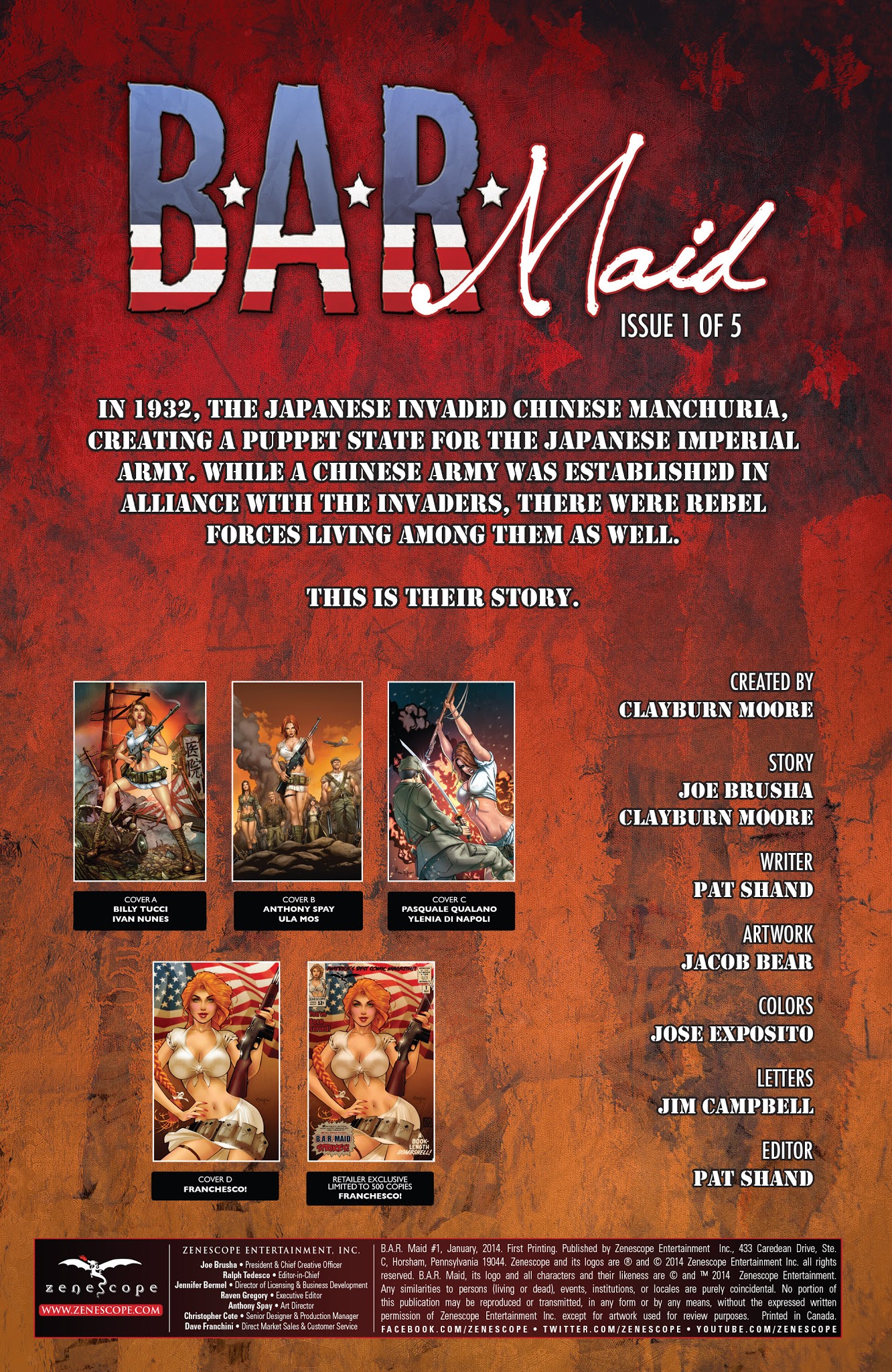 Read online B.A.R. Maid comic -  Issue #1 - 2