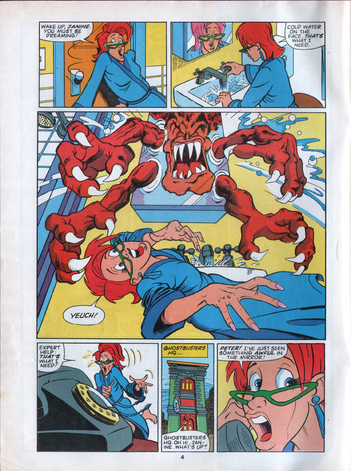 Read online The Real Ghostbusters comic -  Issue #38 - 4