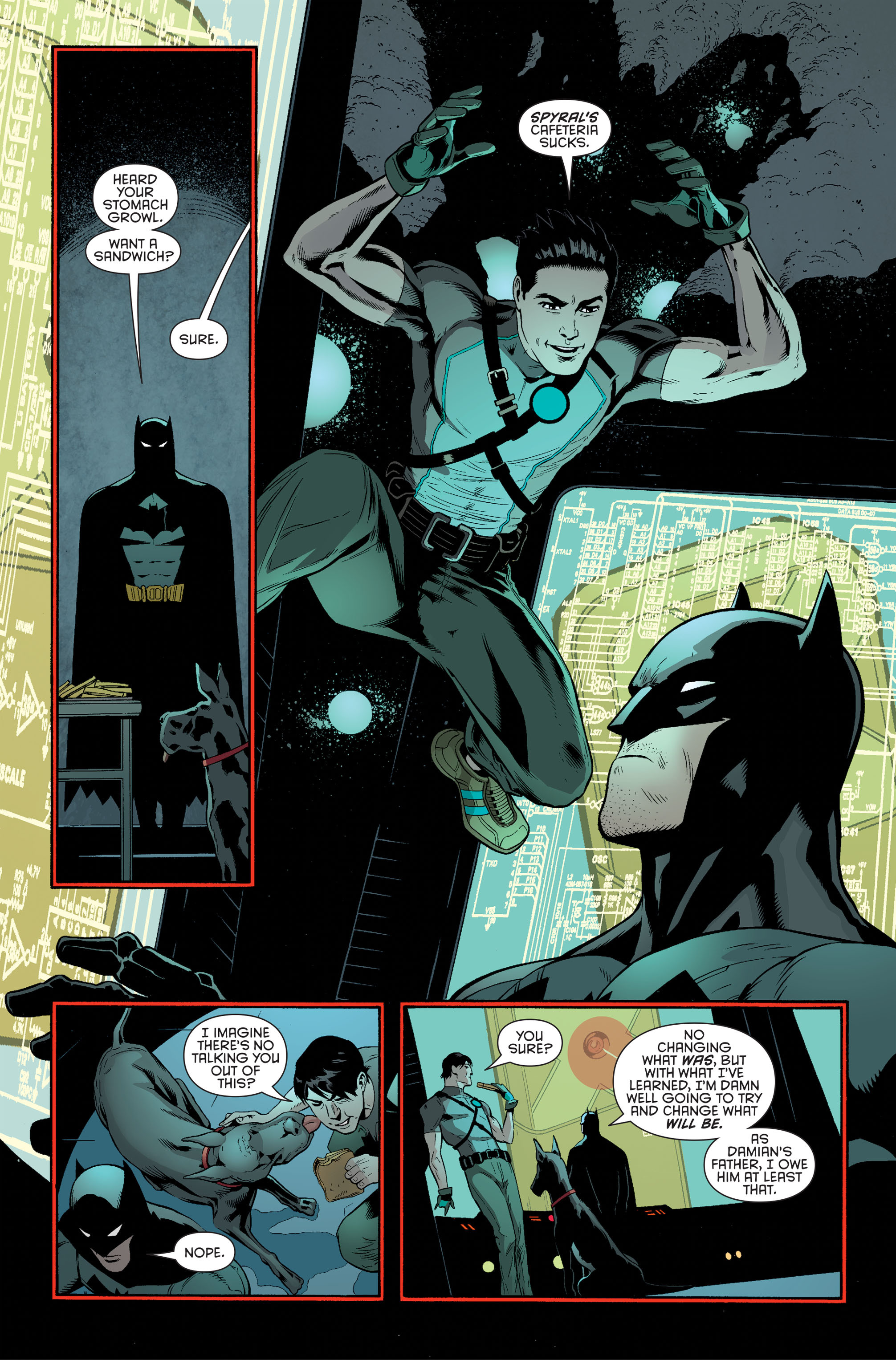 Read online Batman and Robin (2011) comic -  Issue #34 - 13