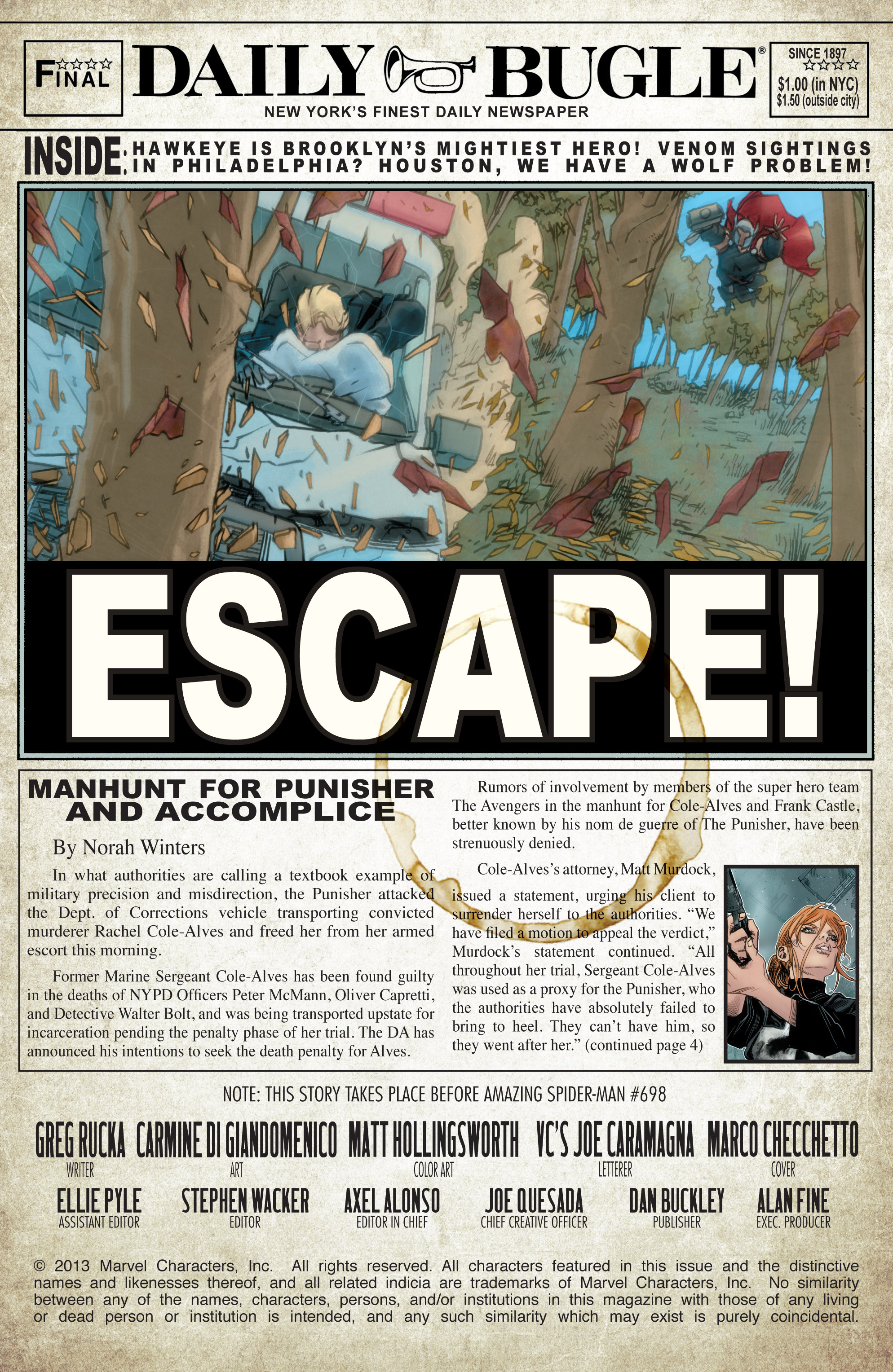 Read online Punisher: War Zone (2012) comic -  Issue #5 - 2