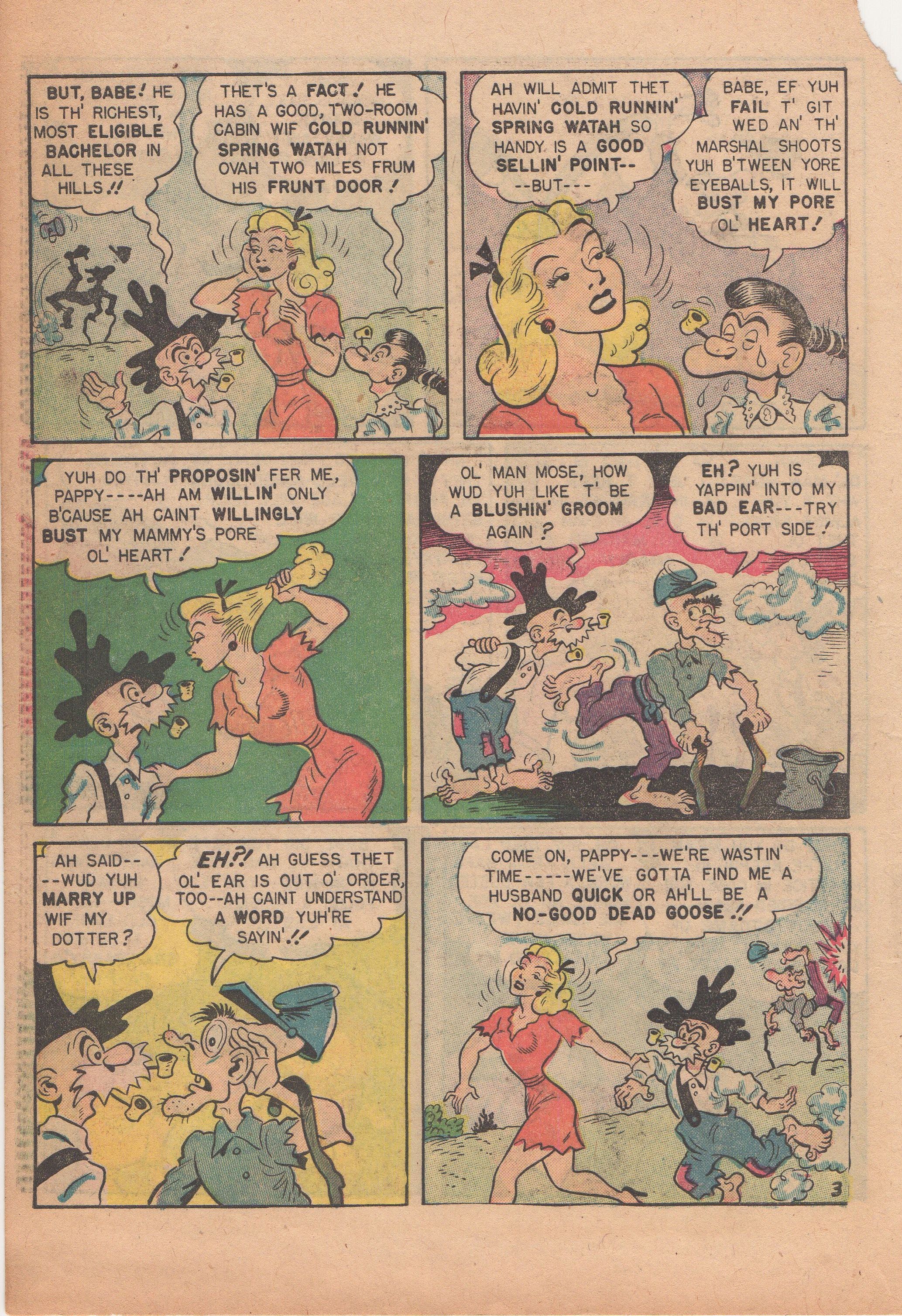 Read online Babe (1948) comic -  Issue #5 - 18